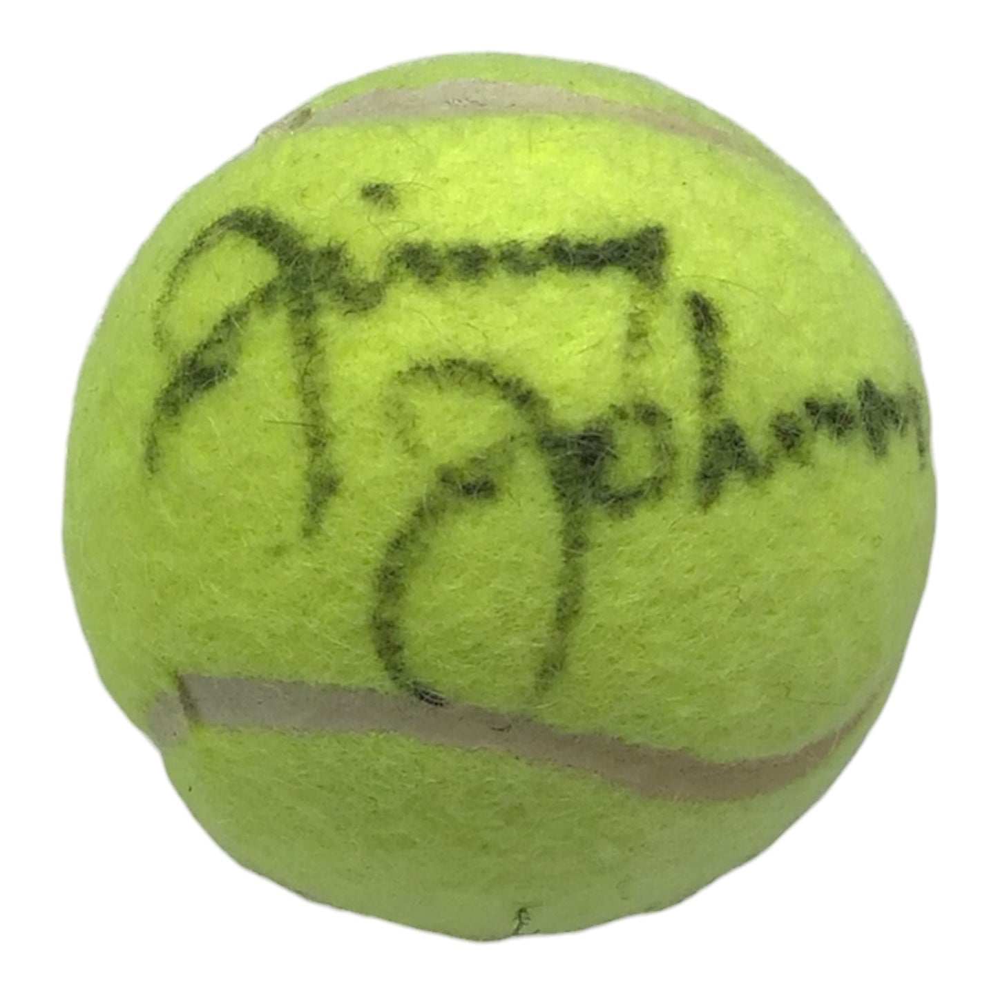 Jimmy Johnson Signed Tennis Ball - JSA Certified