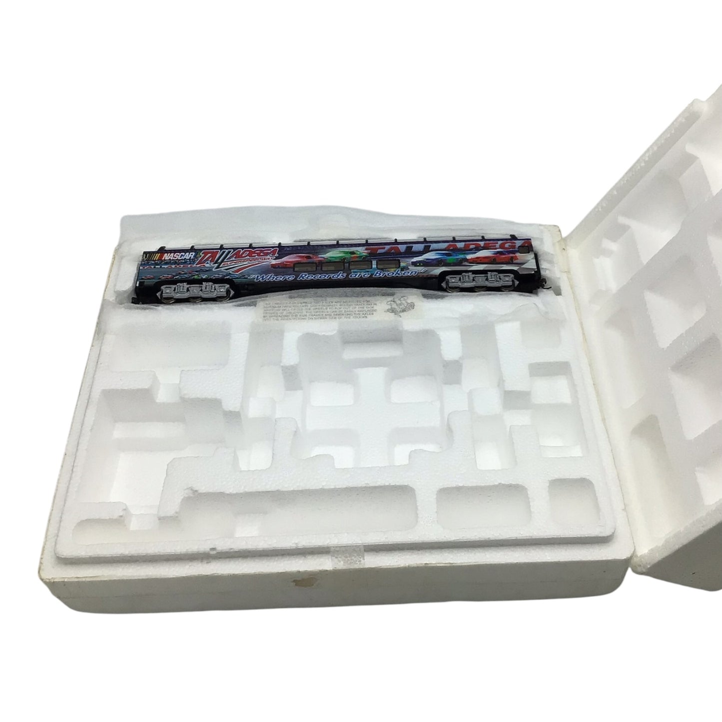 Hawthorne Village Nascar 3 Piece Train Set