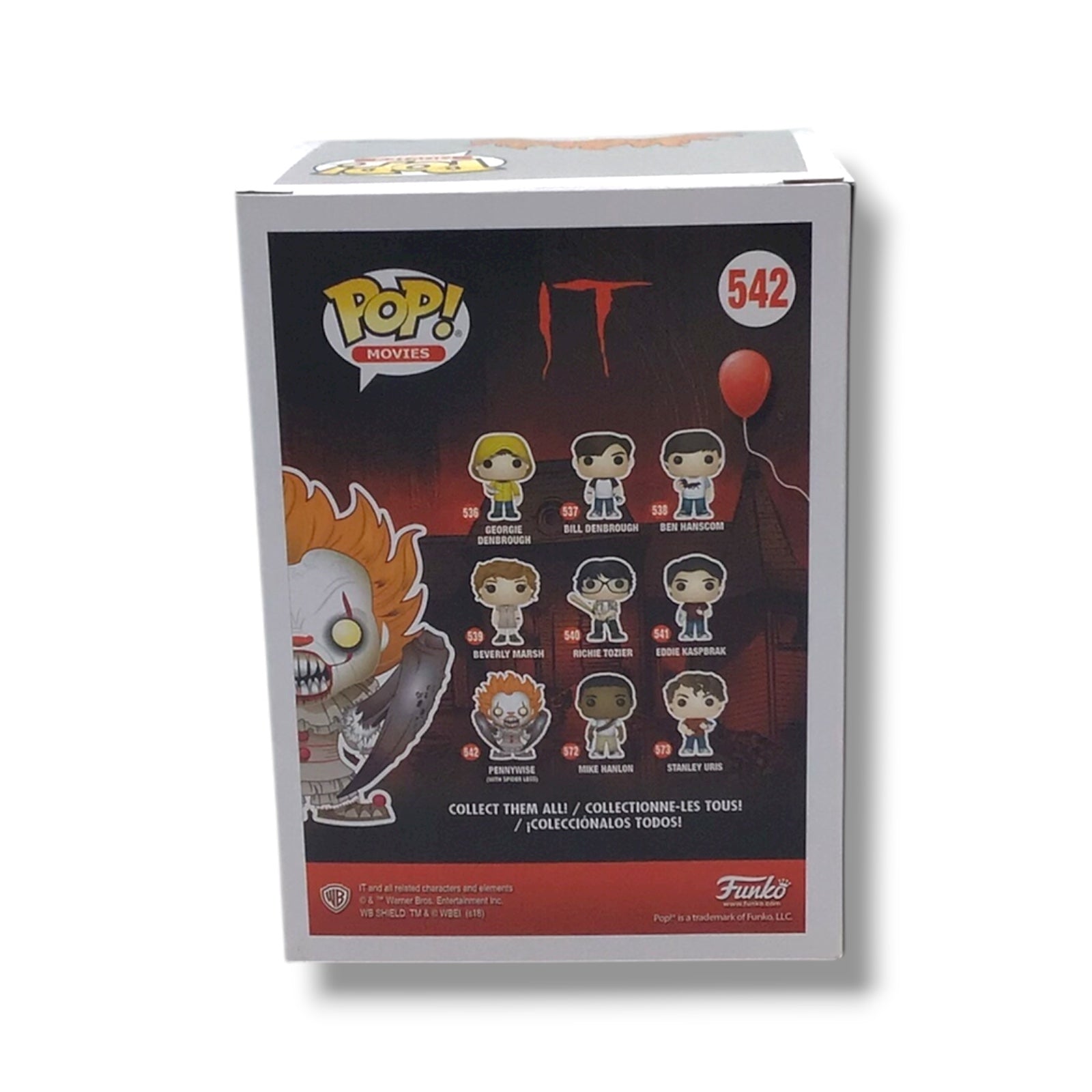 IT (#542) Pennywise w/ Spider Legs Funko POP! | Signed by Bill Skarsgård