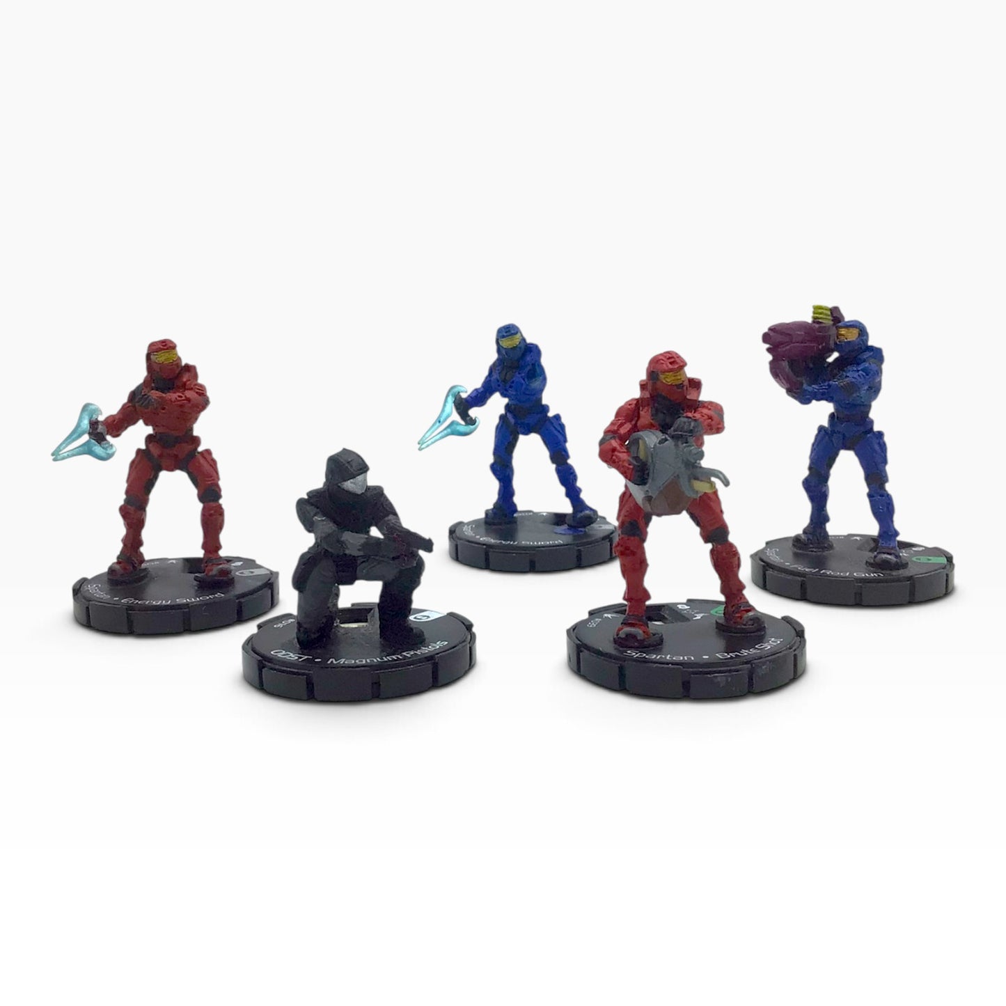 WizKids Halo ActionClix Lot of 5 Assorted Figures – 2007 Collectible Miniatures