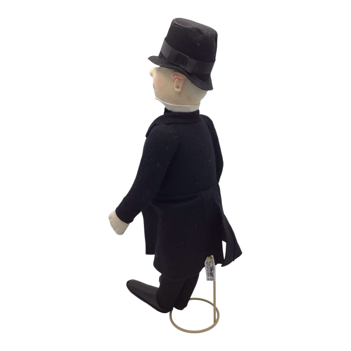 German Steiff Gentlemen in Morning Coat 9102/50 Limited Edition Felt Doll Num. 86/87