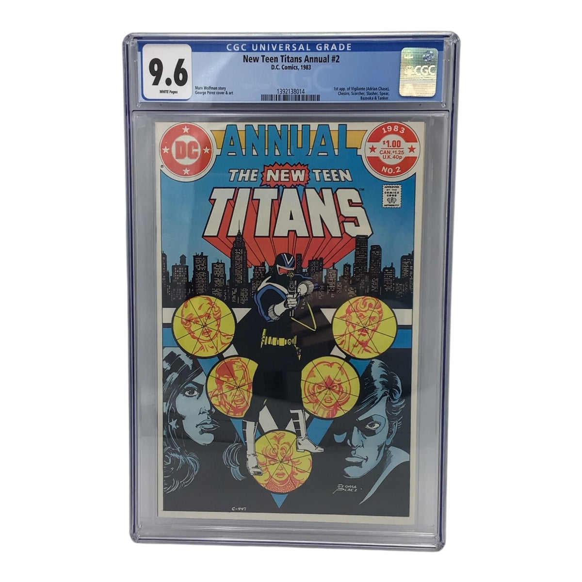 D.C. Comics New Teen Titans Annual #2 - CGC 9.6