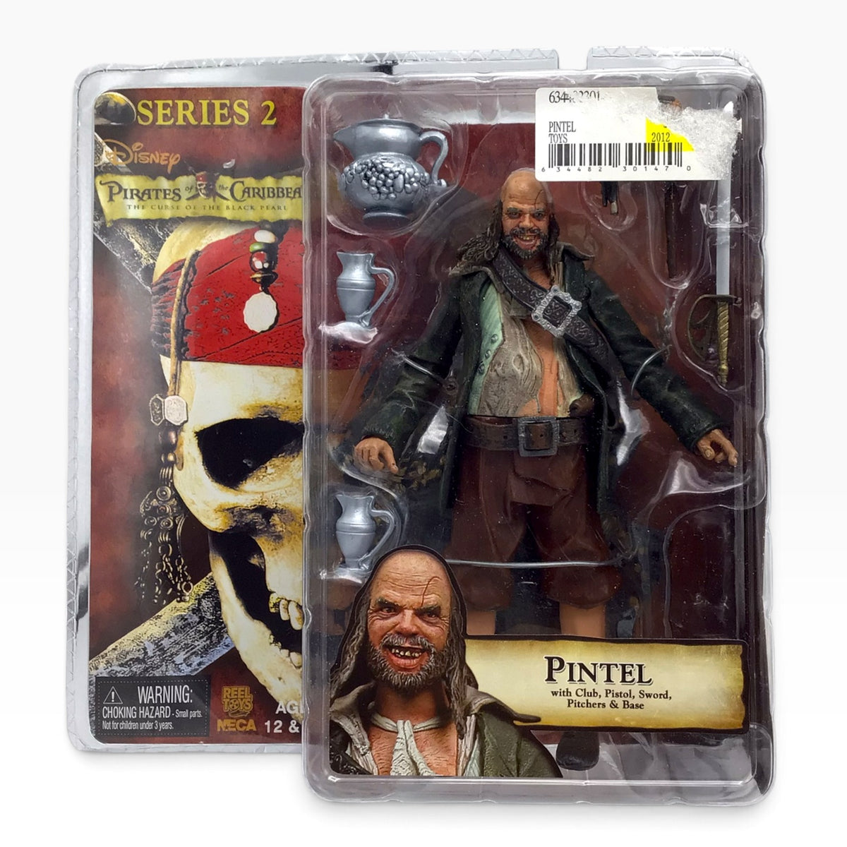 Pirates of the Caribbean: The Curse of the Black Pearl Pintel Series 2 Action Figure – NECA