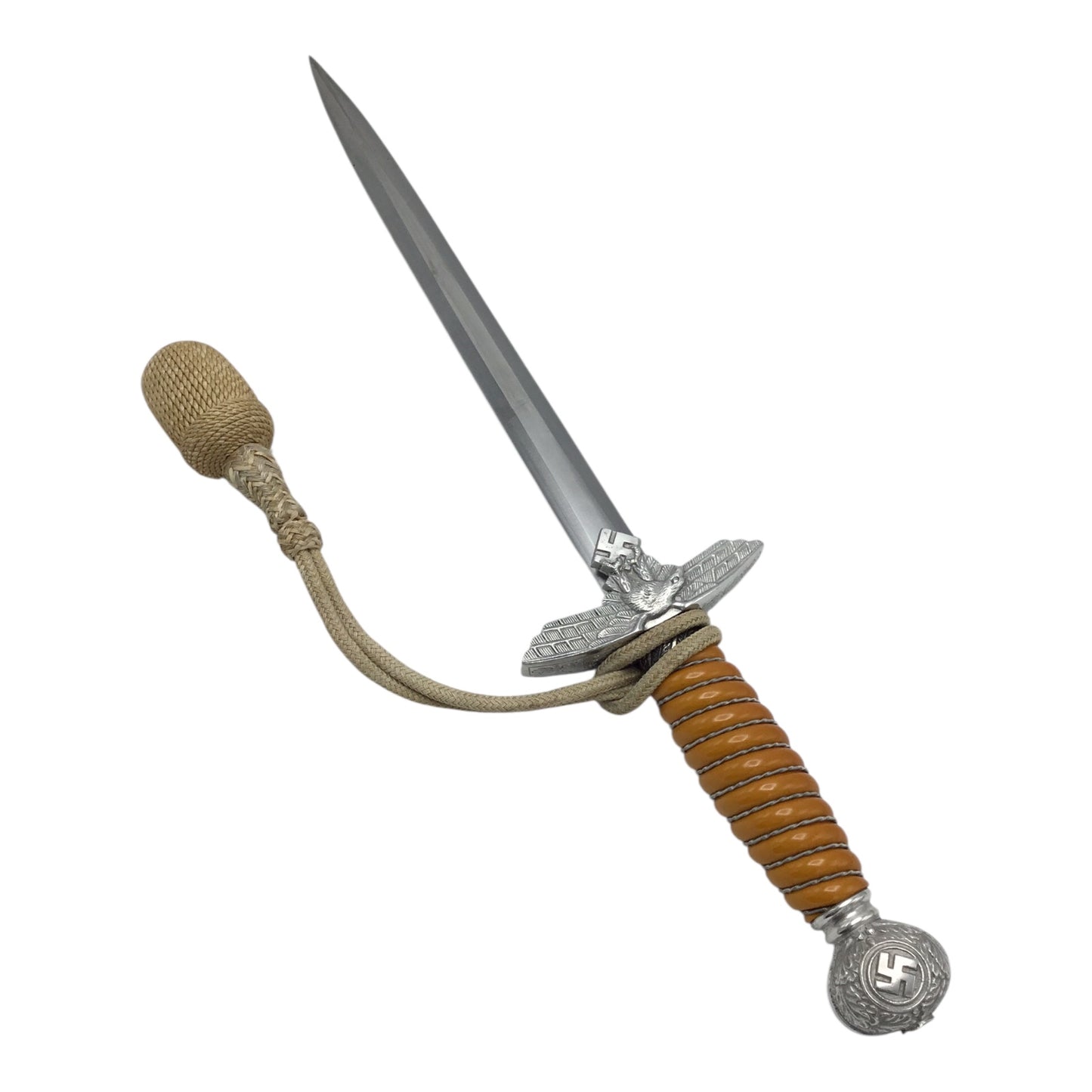 German WW2 Luftwaffe 2nd Pattern Dagger with Portapee and Hanger