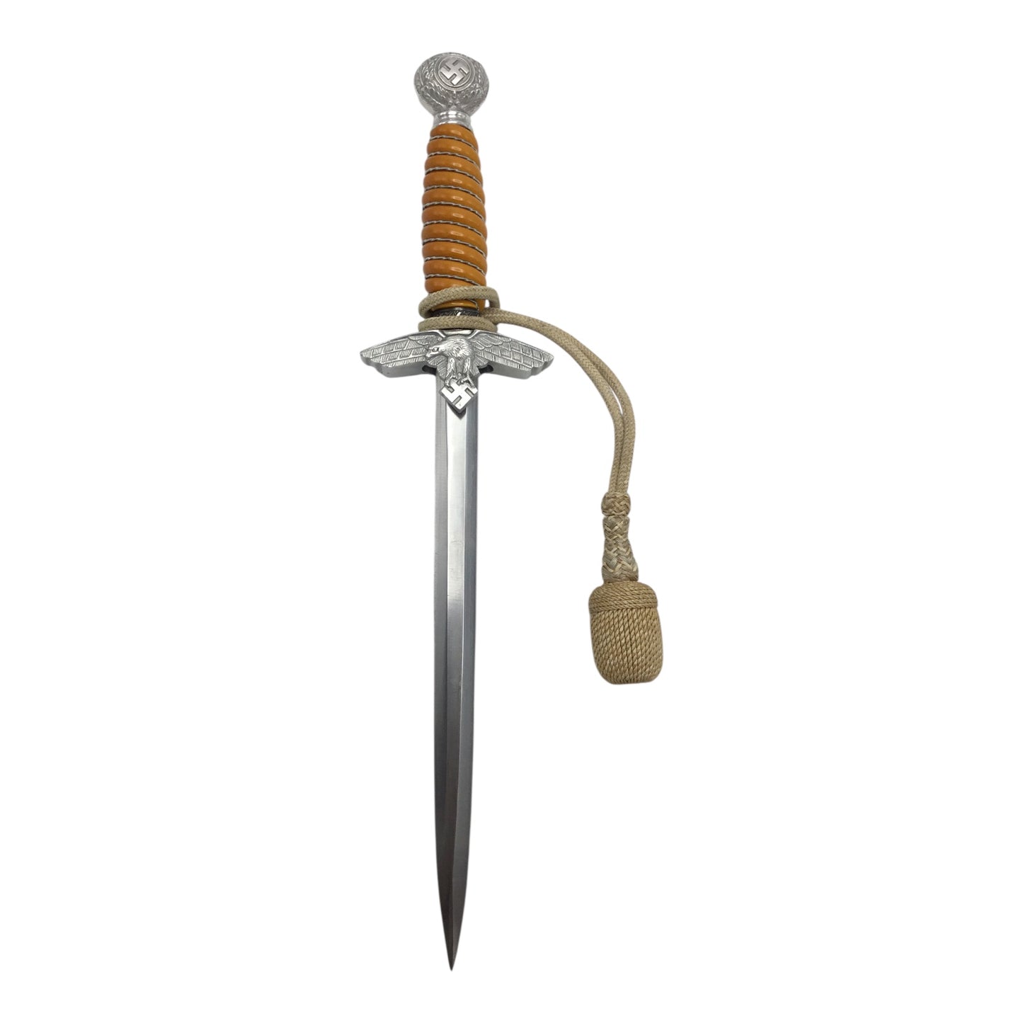 German WW2 Luftwaffe 2nd Pattern Dagger with Portapee and Hanger