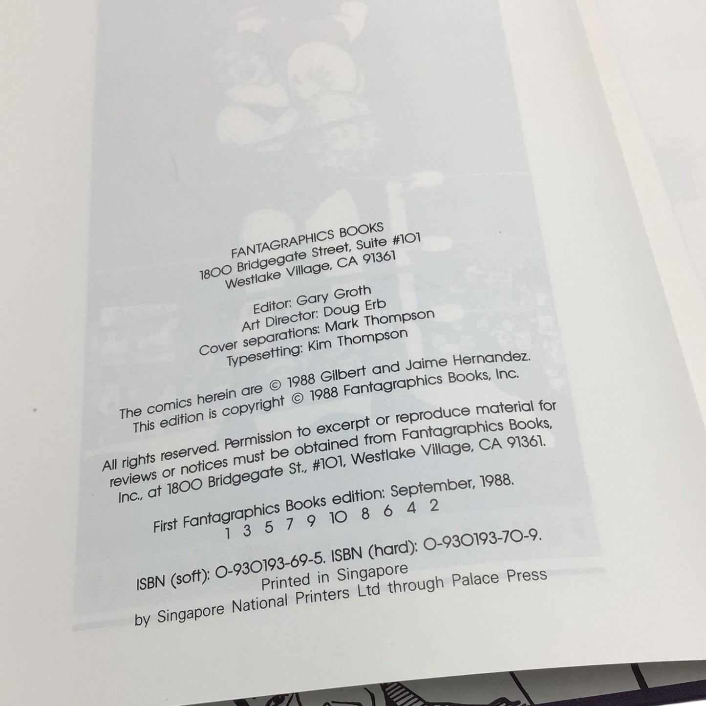 Love and Rockets House of Raging Women Volume 5 Hardcover – Signed by the Hernandez Brothers