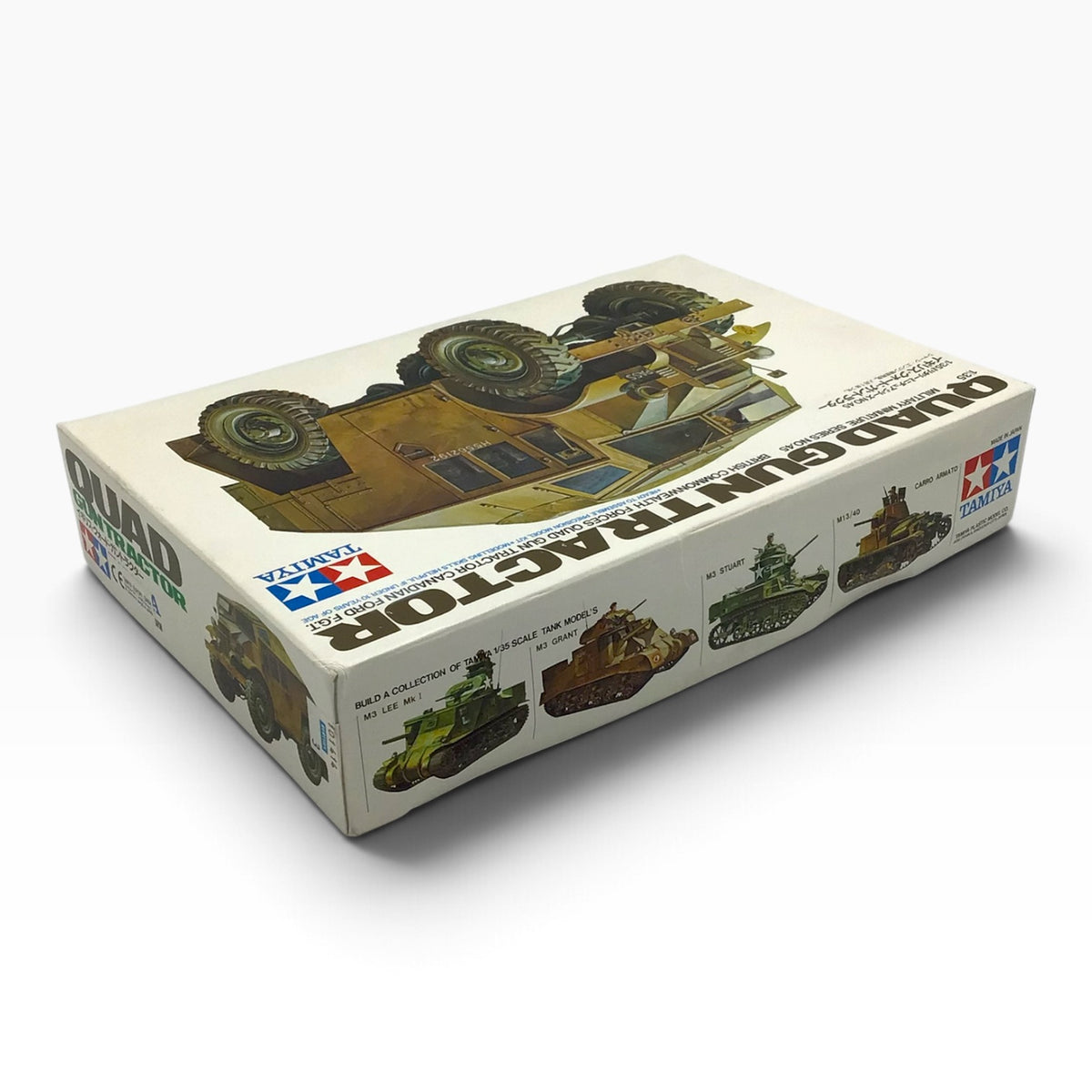Tamiya 35045 1/35 British Quad Gun Tractor Ford FGT - Scale Model Kit – Military Miniatures