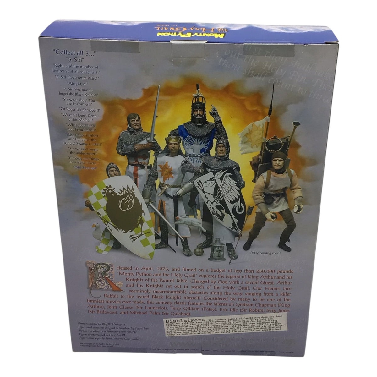 Monty Python & The Holy Grail Terry Jones as Sir Bedevere Action Figure
