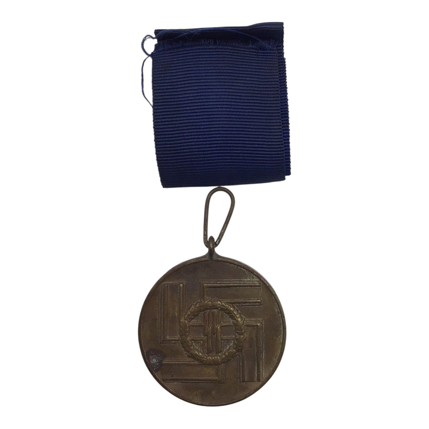German SS 8-Year Long Service Medal with Award Box – Monogrammed SS Runes | Rare Matched WWII Set