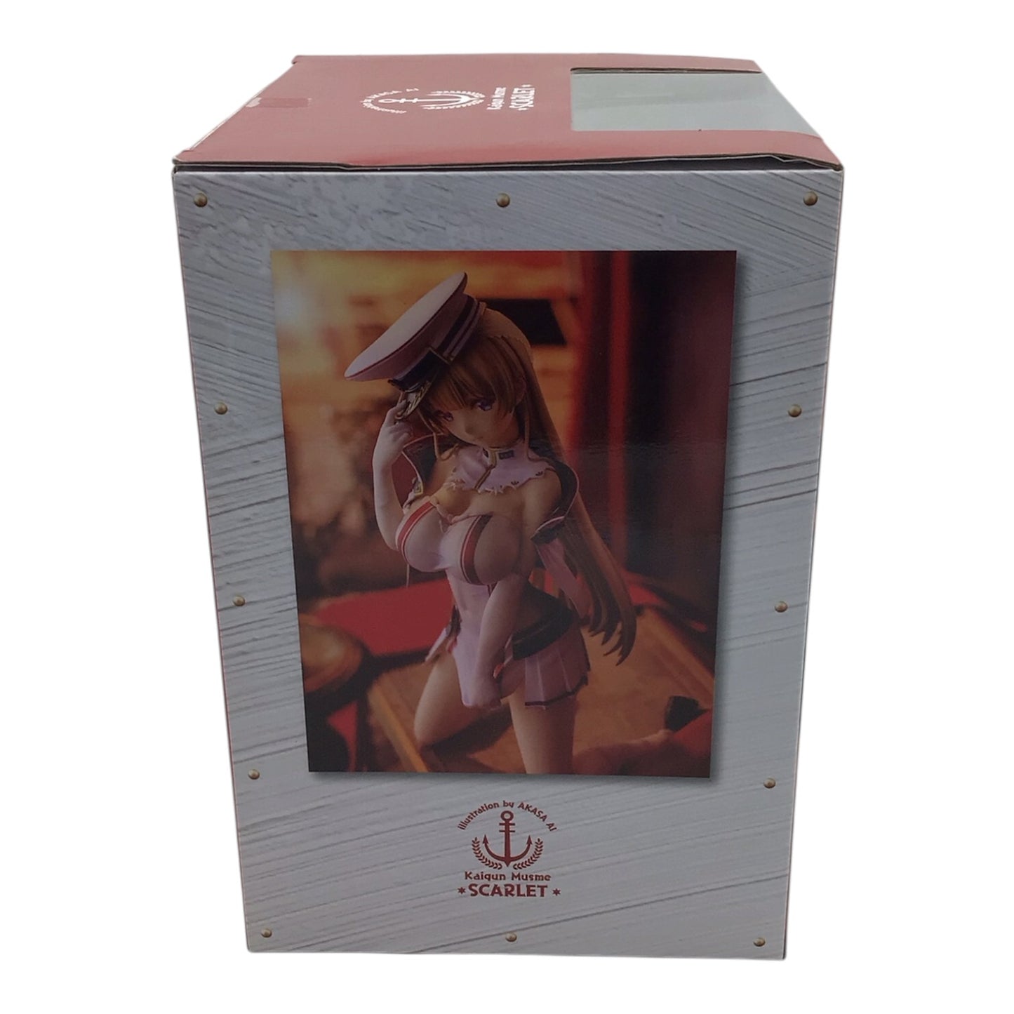 Union Creative - Ai Akasa Illustration Kaigun Musume Scarlet Figure