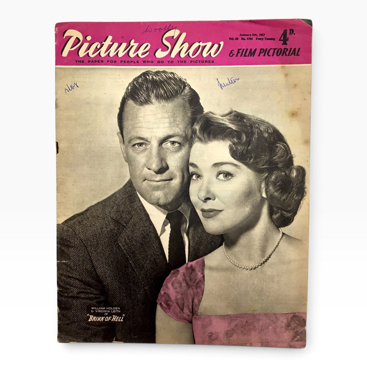 Vintage 1957 Picture Show & Film Pictorial British Film Magazine Set - 31 Issues