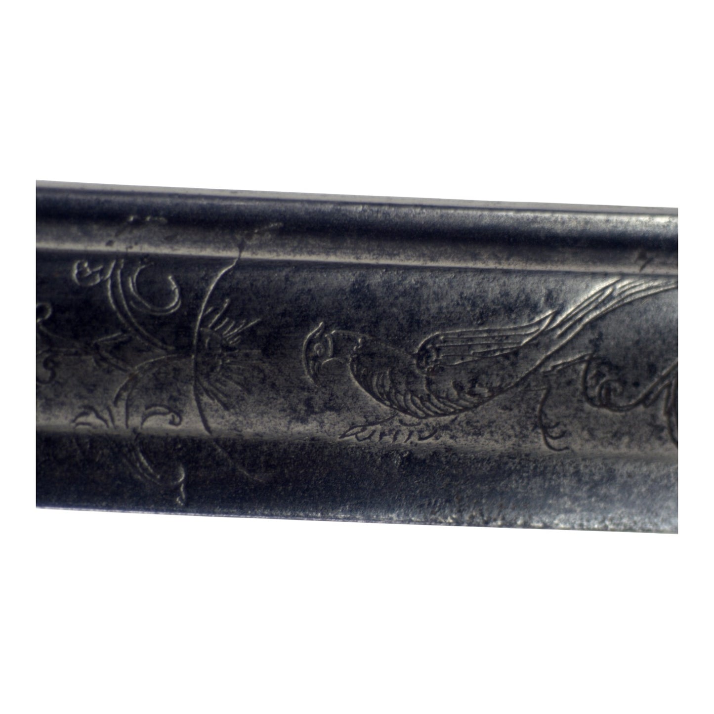 Revolutionary War Silver-Hilt Sword with Sharkskin Grip, Rare Officer Design
