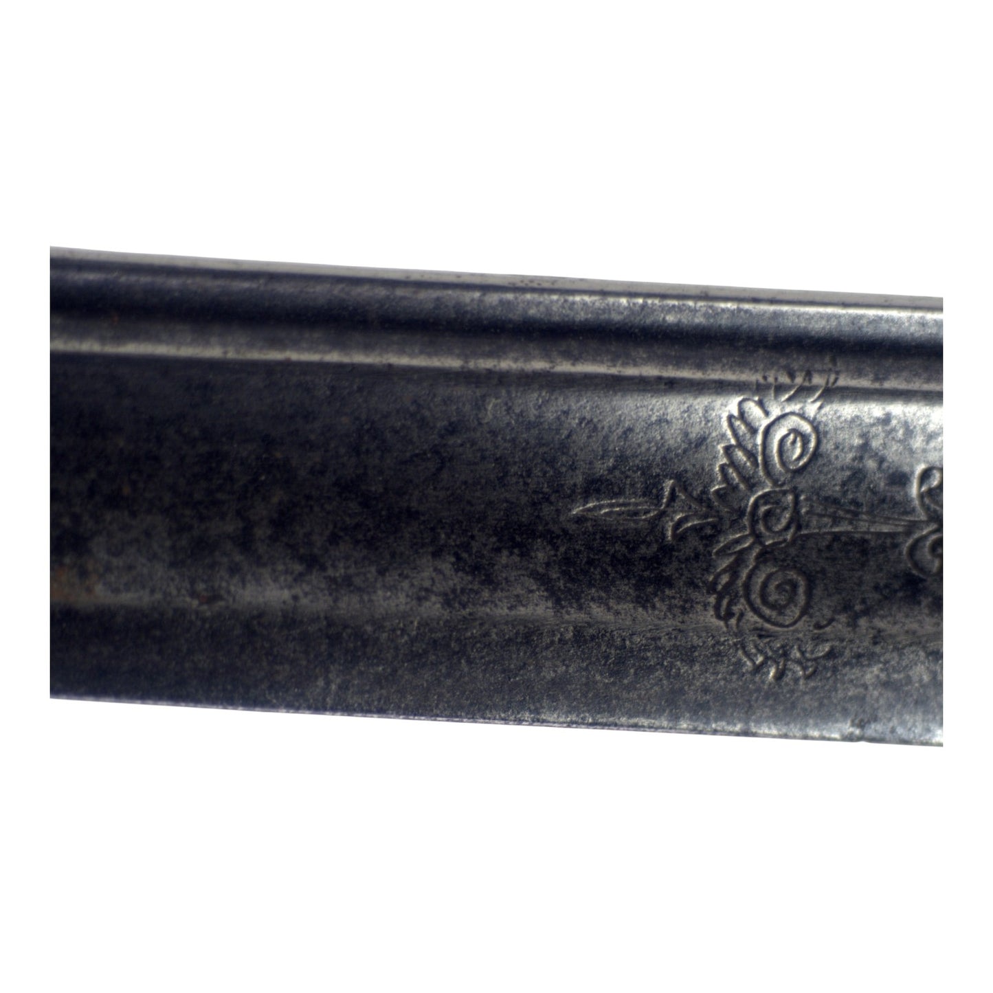 Revolutionary War Silver-Hilt Sword with Sharkskin Grip, Rare Officer Design