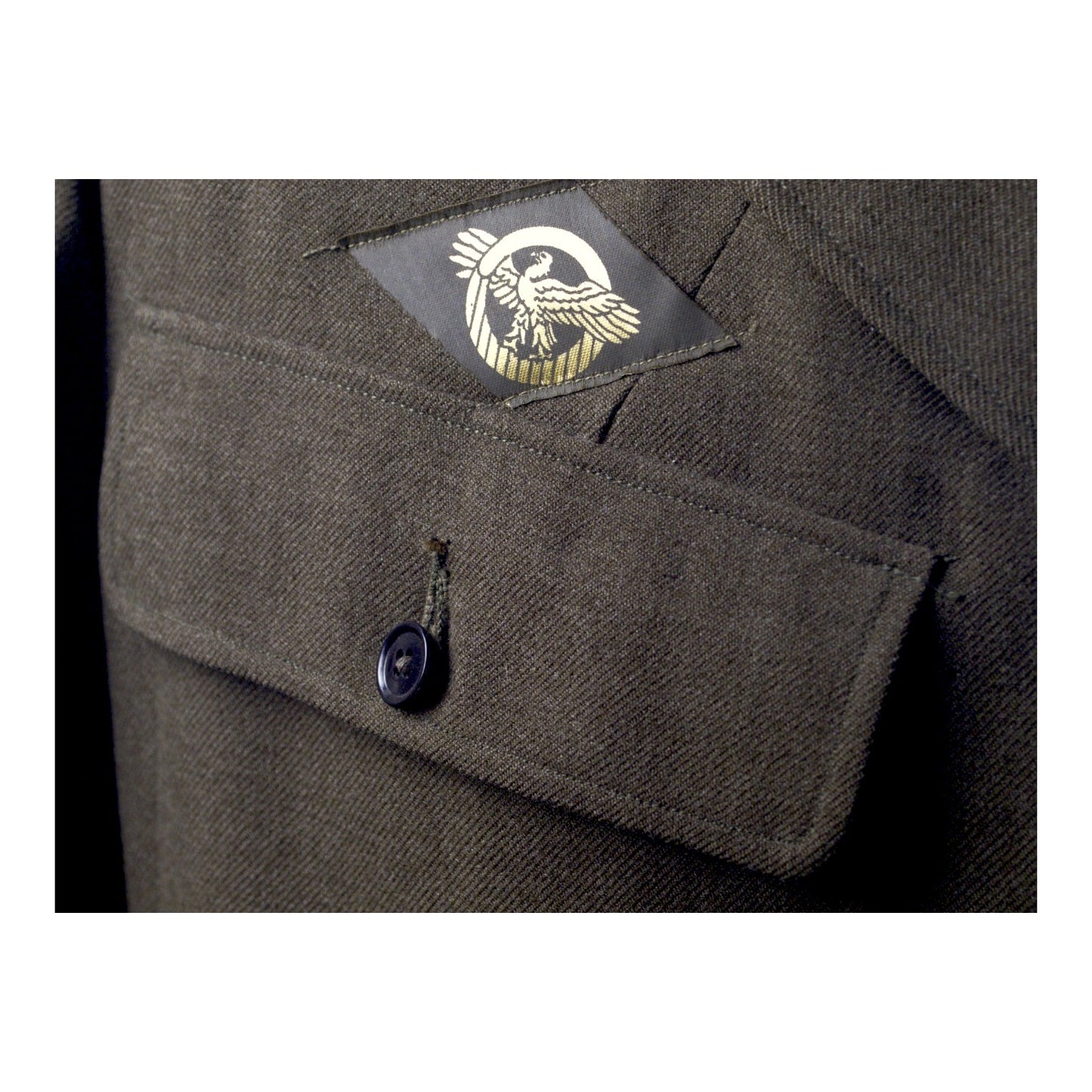 U.S. WWII Army Technical Sergeant Paratrooper Ike Jacket with Wings, Ribbons & Insignia