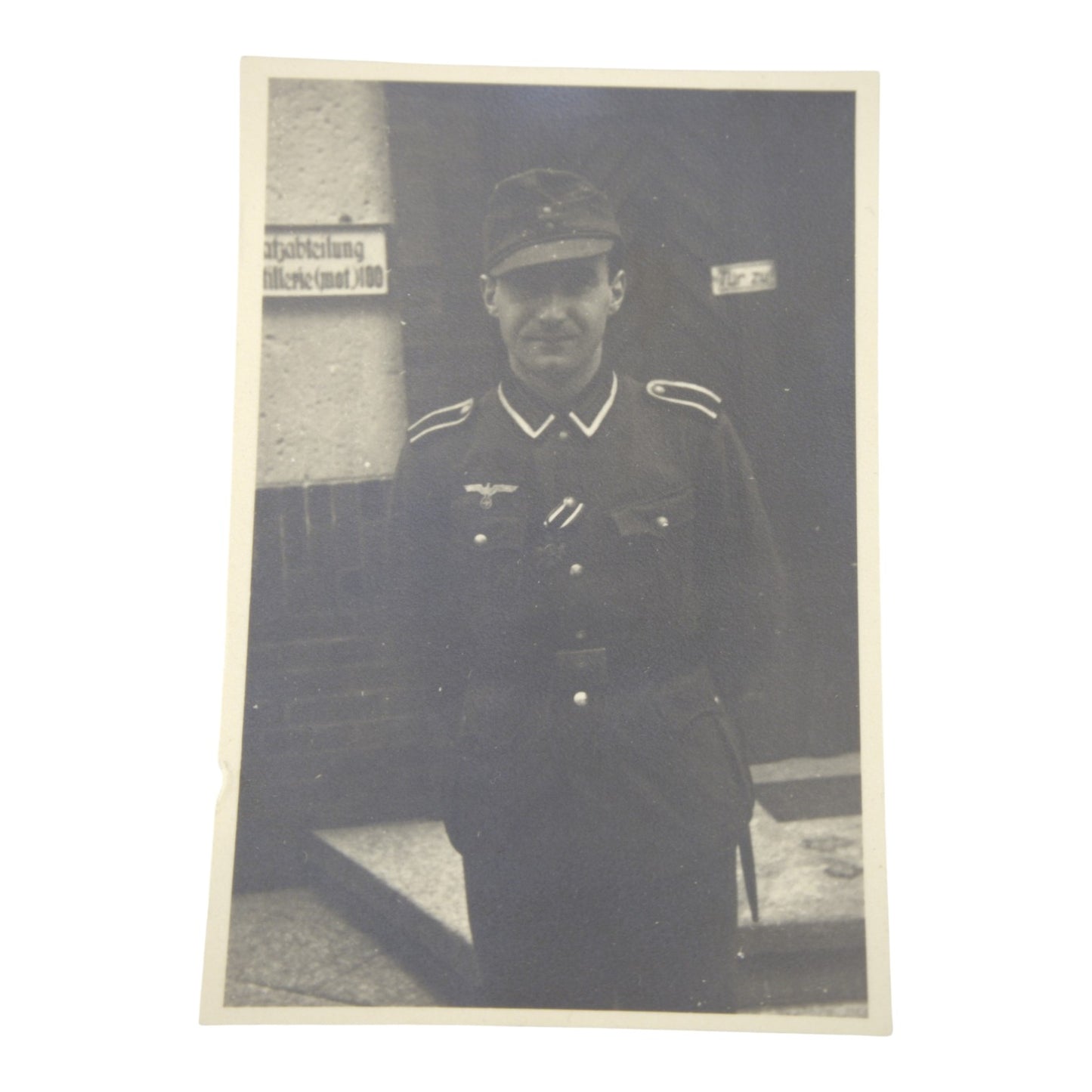 German WW2 War Merit Cross with Swords, Ribbon Bar and Recipient Photographs