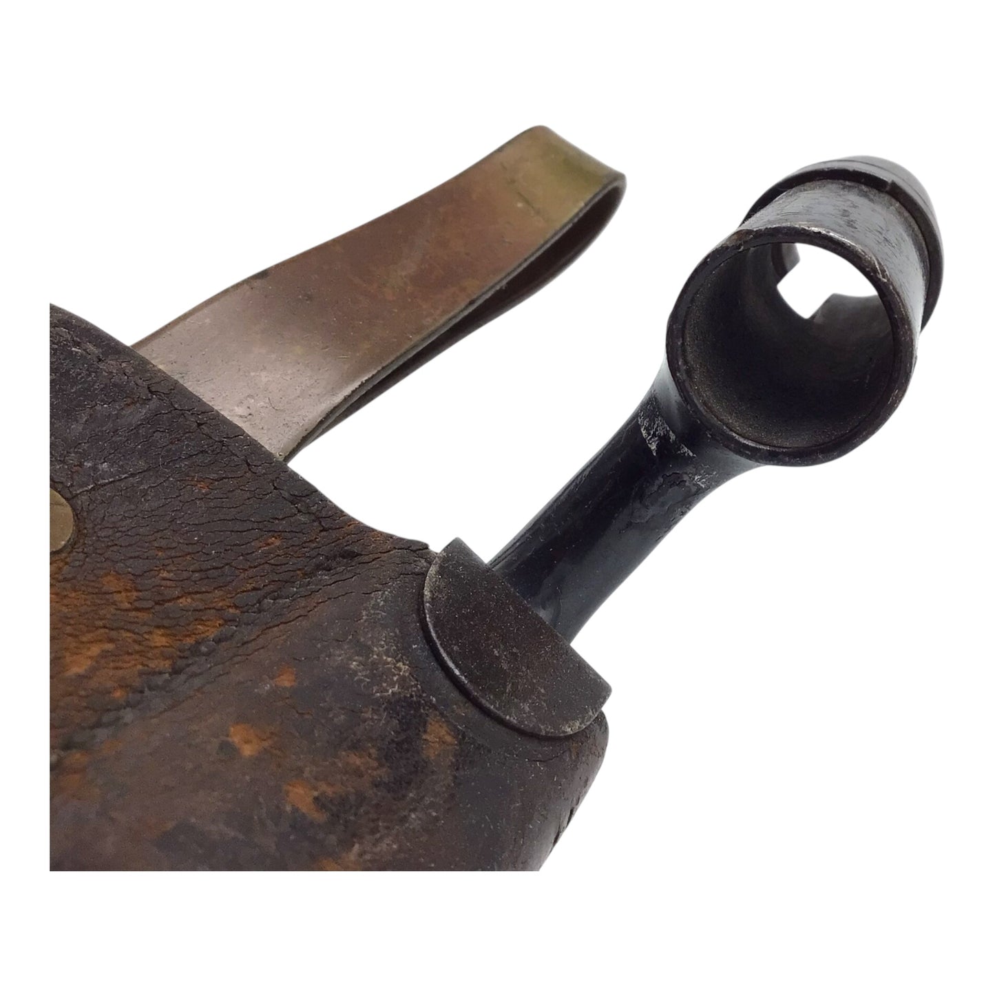 U.S. Model 1873 Springfield Trapdoor Socket Bayonet with Brass Hook Scabbard