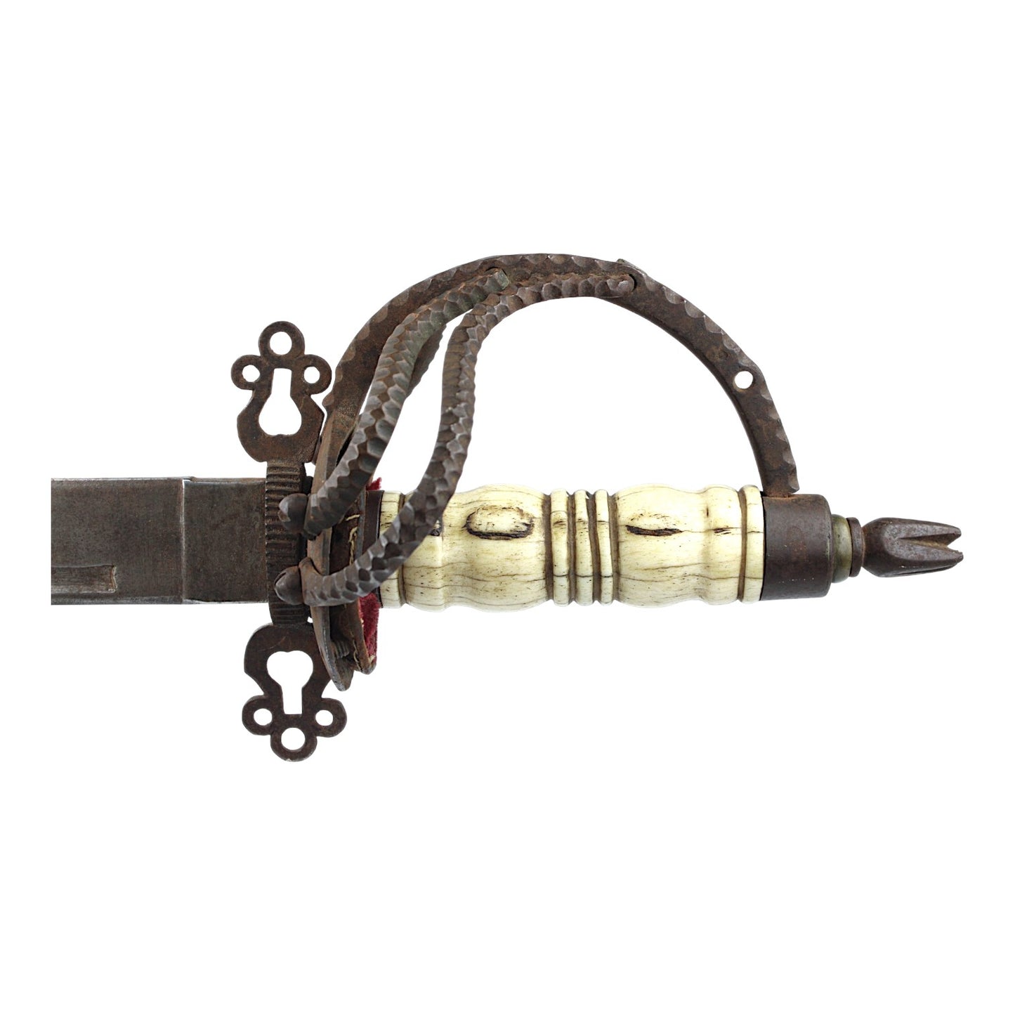 Mexican War Era Bone Handle Sword with Original Sheath