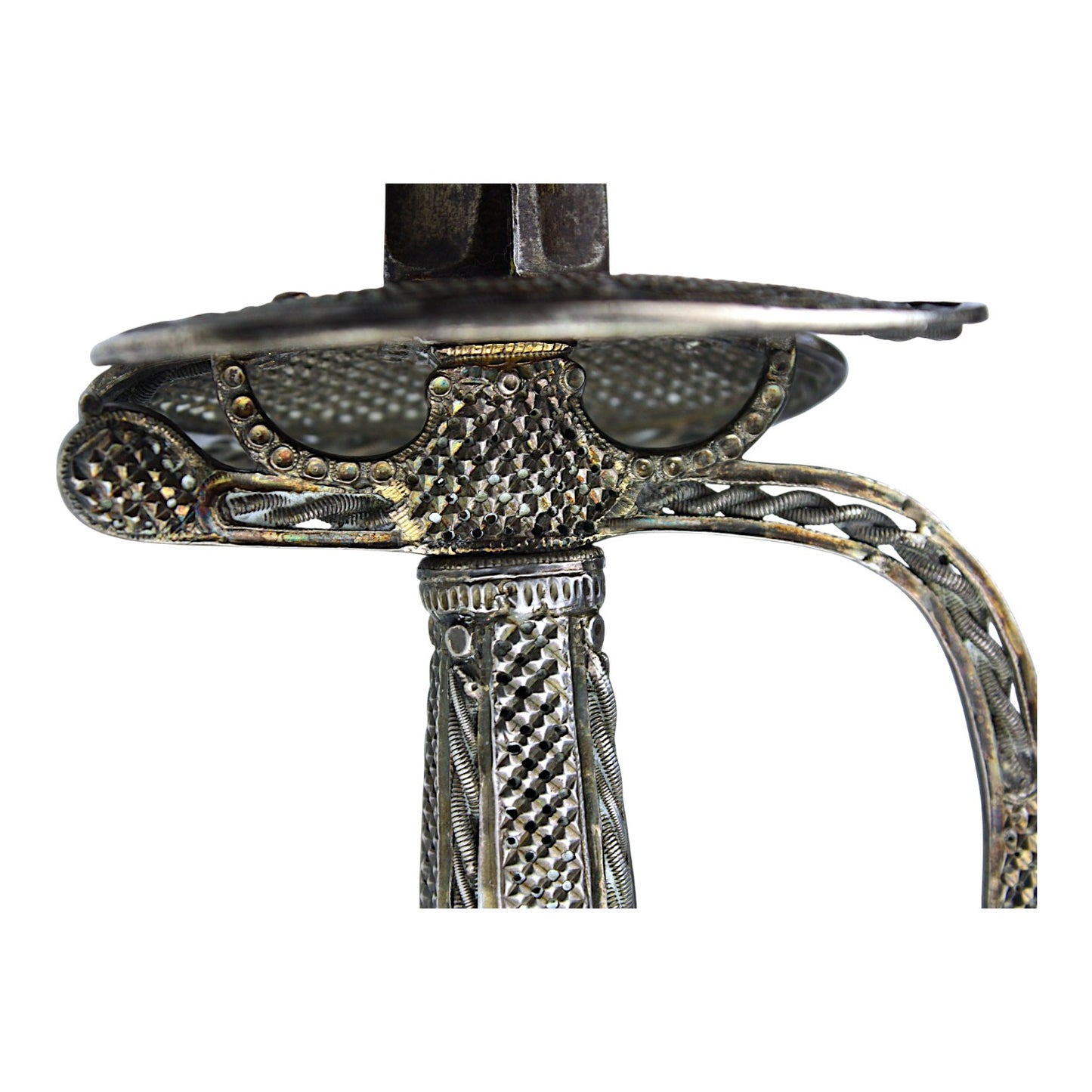 American Revolution Silver-Hilted French Officer’s Small Sword Dress Rapier C1750-1760