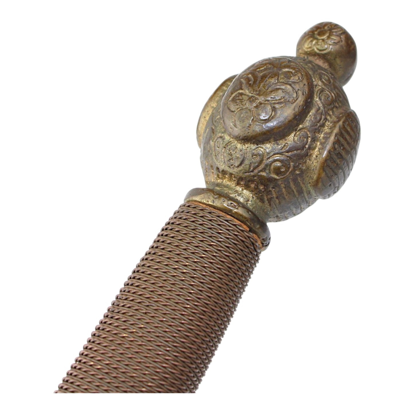Large Longsword with Unique Maker Mark & Fascinating Embedded Ancient-Style Coin
