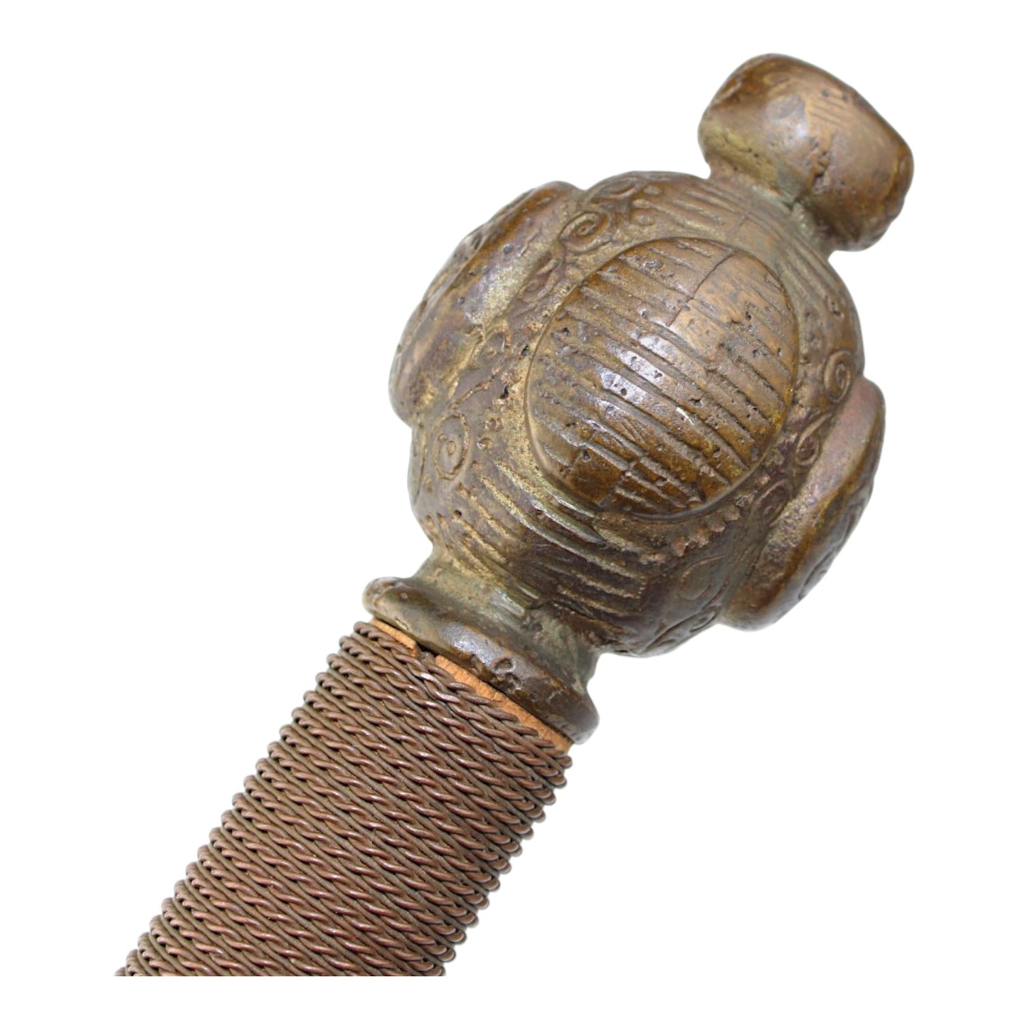 Large Longsword with Unique Maker Mark & Fascinating Embedded Ancient-Style Coin