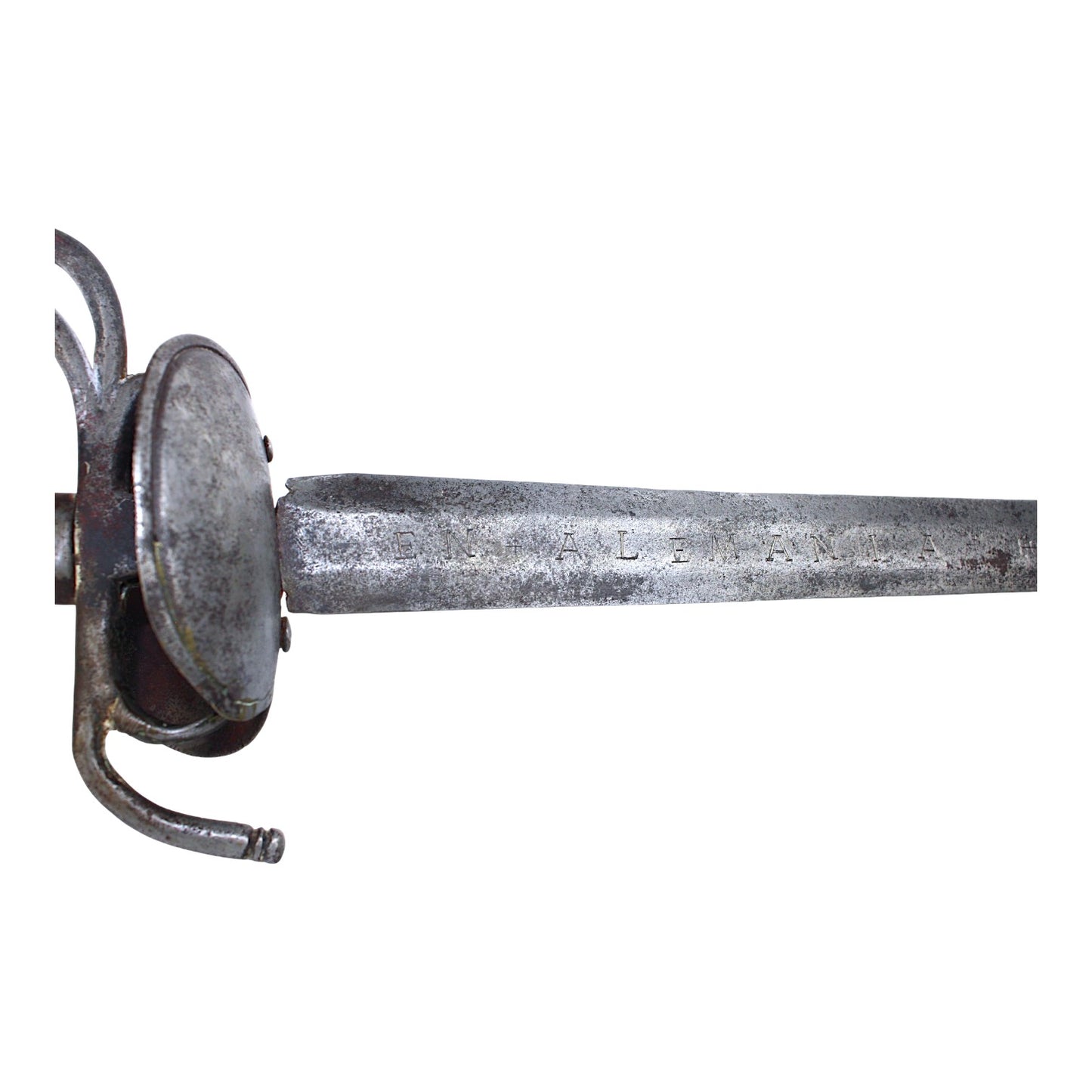 German Prototype Spanish Model 1728 Bilbo Cavalry Sword with Solingen Blade