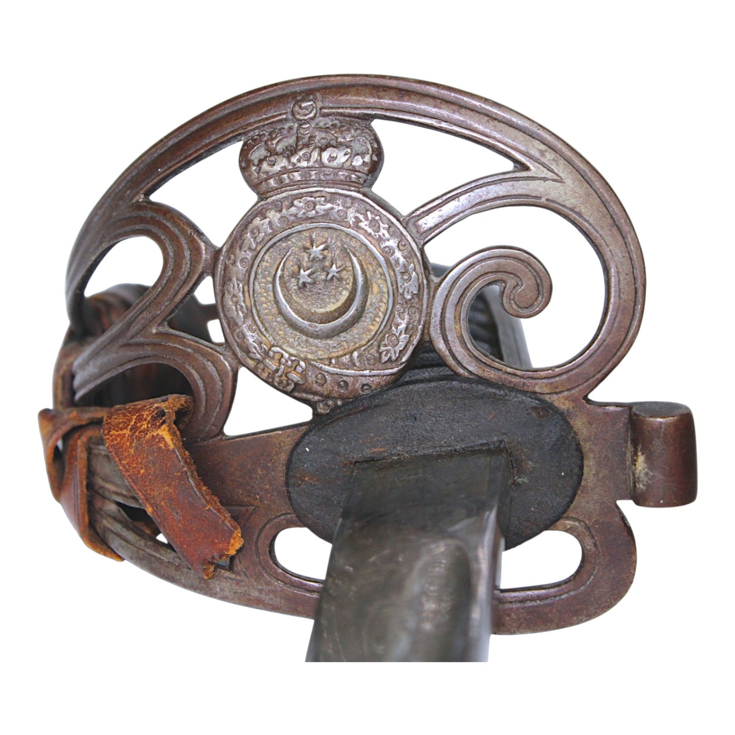 Very Rare Wilkinson Sword Co. Anglo-Egyptian Sudan Officer Sword c.1899 with Scabbard!