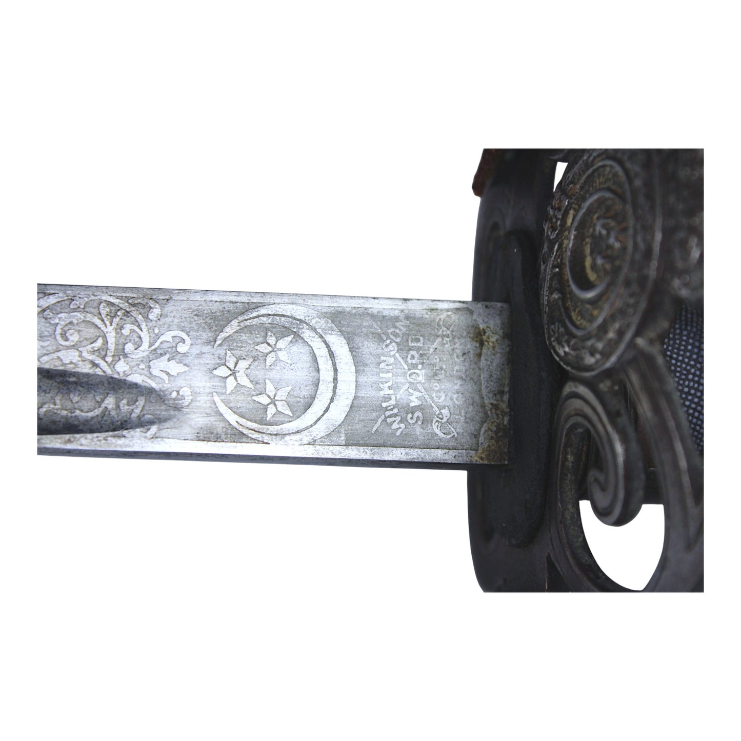 Very Rare Wilkinson Sword Co. Anglo-Egyptian Sudan Officer Sword c.1899 with Scabbard!