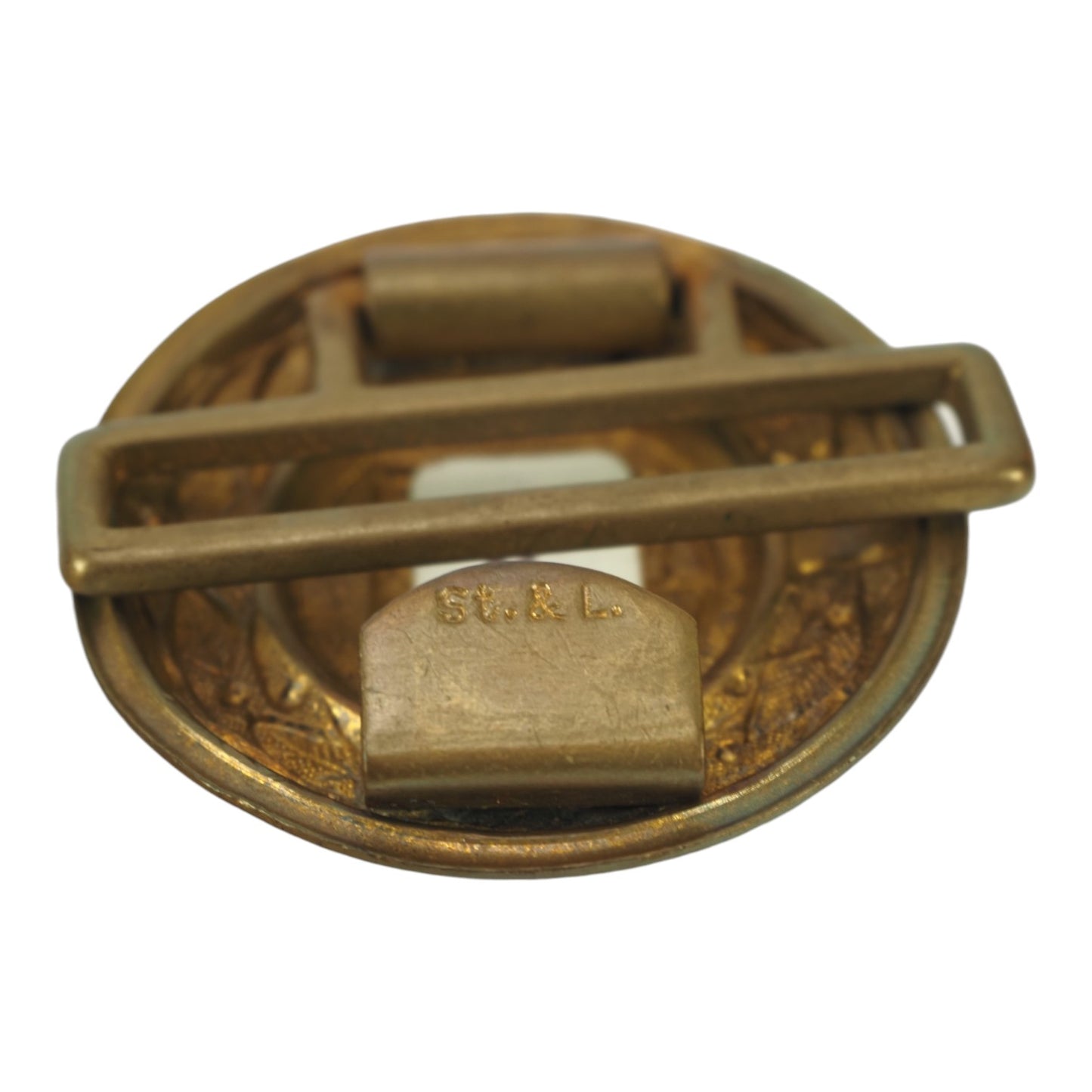 German WW2 Bavarian Officer Feuerwehr Belt Buckle
