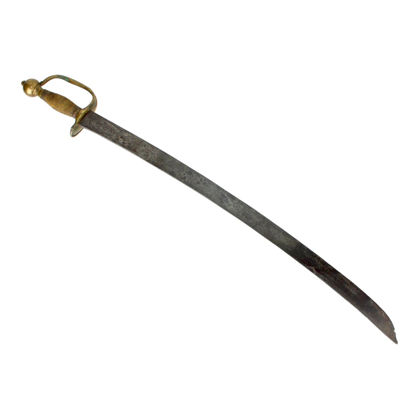 American Revolutionary War NCO Sword, Modified French Louis XV Grenadier c.1735