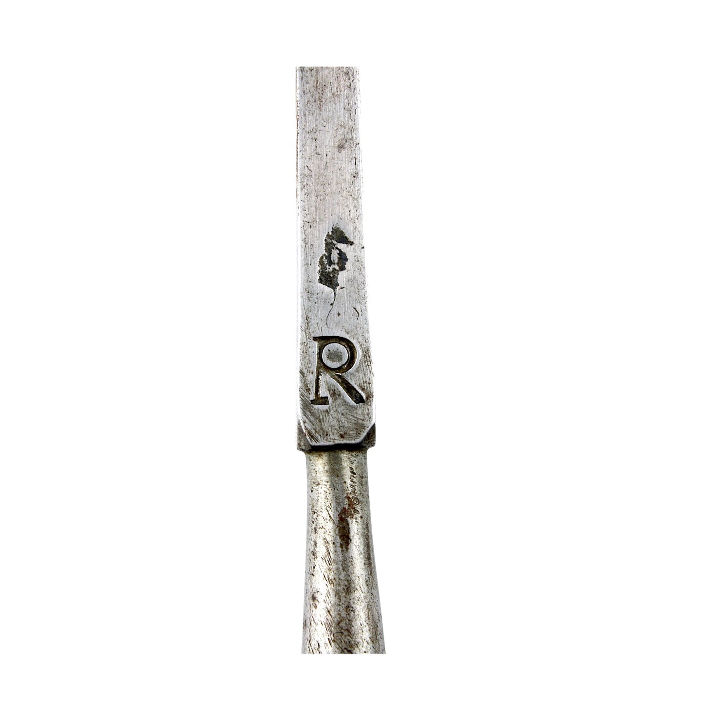 American Revolution War Era Naval Pike Pilum Style Spear w Heavy Tapered Blade| Rare 18th C. Variant