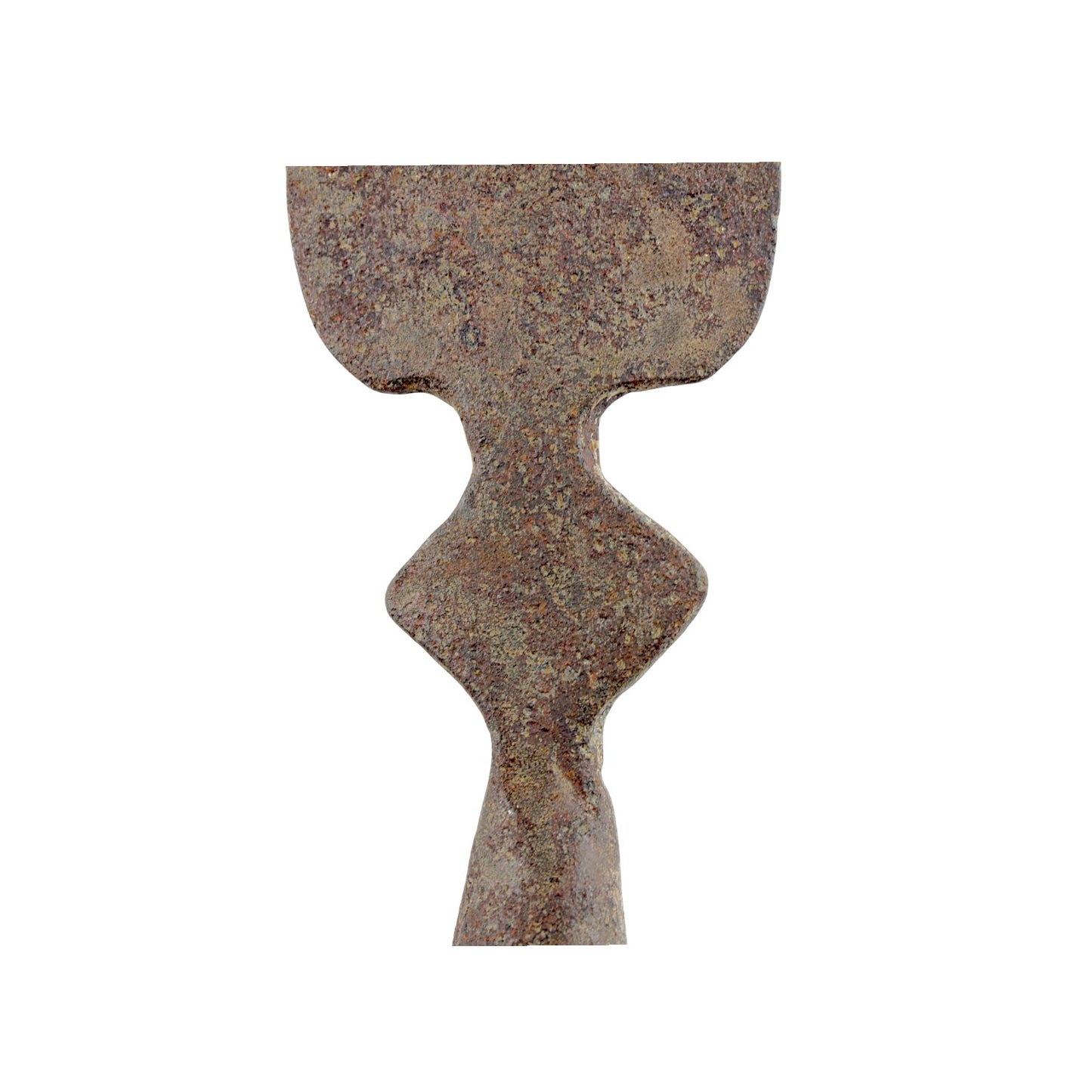 American Revolutionary War Era Spontoon with Large Original Metal Butt Cone