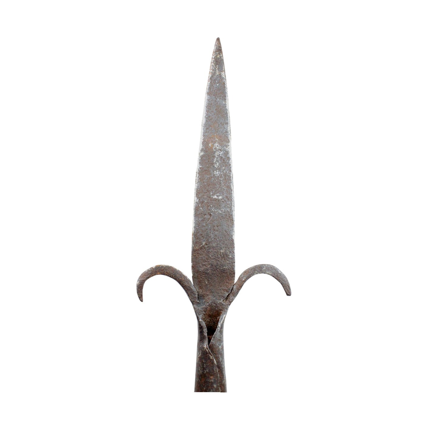 Colonial American and Revolution era Spontoon C.1750-1780 with Military Fork head