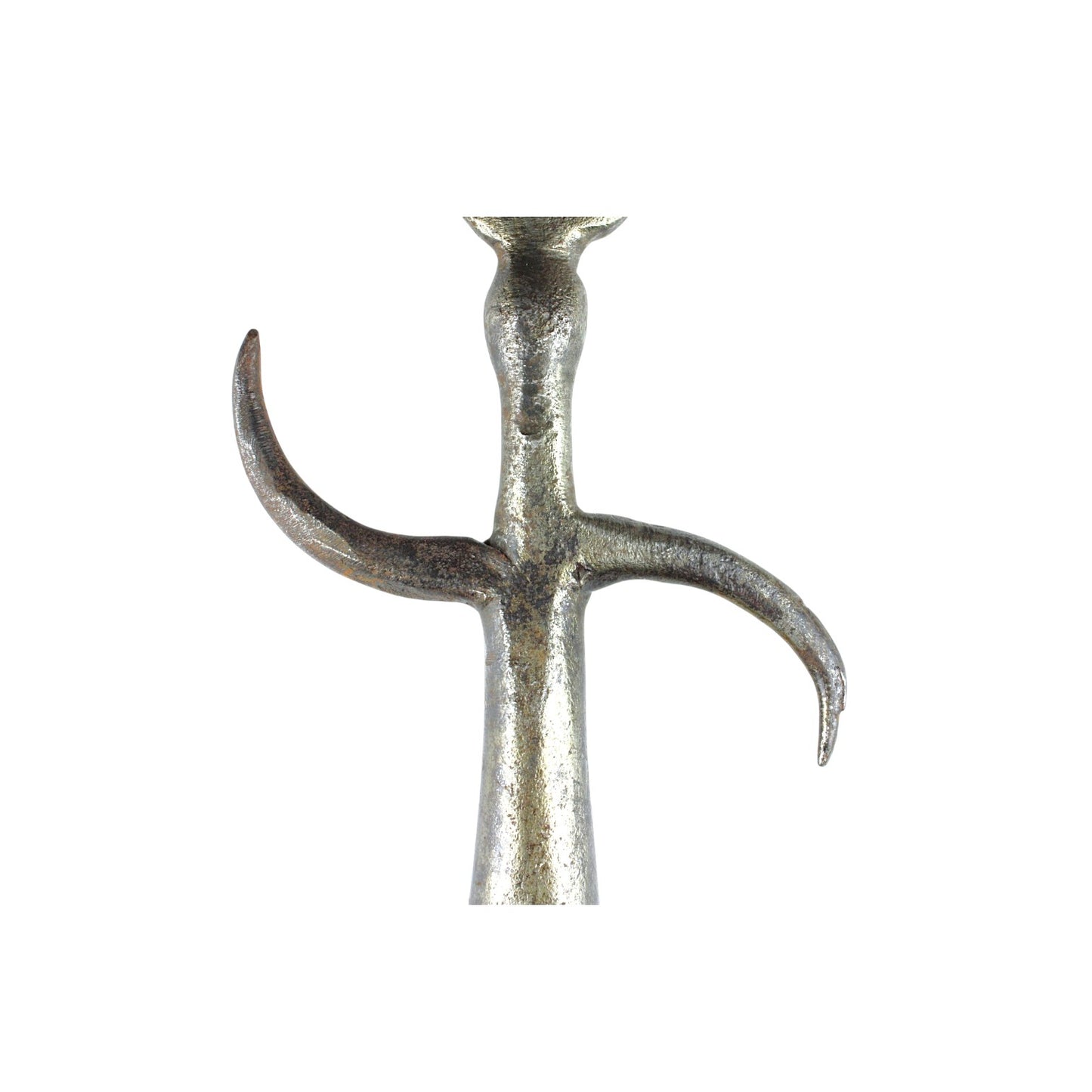 American Revolutionary War Spear Point Polearm with Crossguard & “BOL” Initials