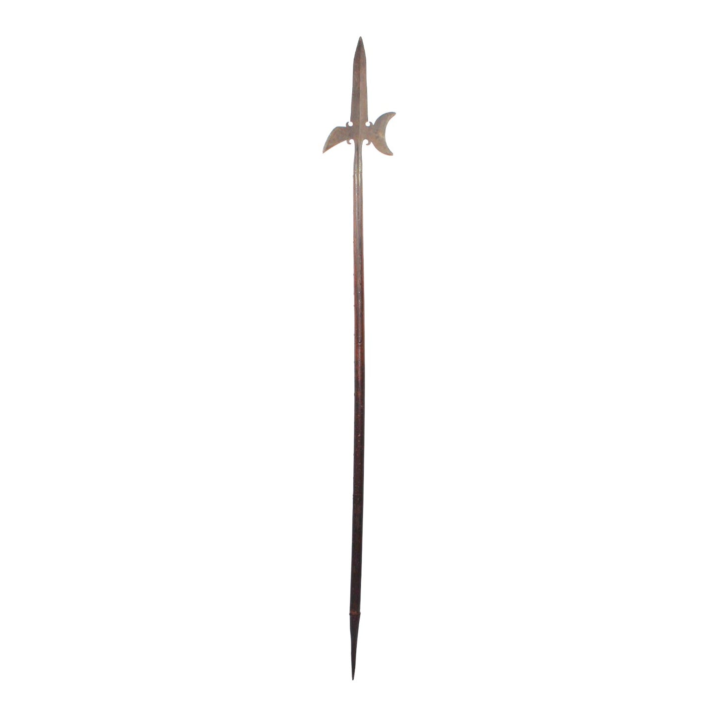 Fighting Halberd with Original Haft & 9-Inch Butt Spike | 18th C or Earlier | American Rev War Era!