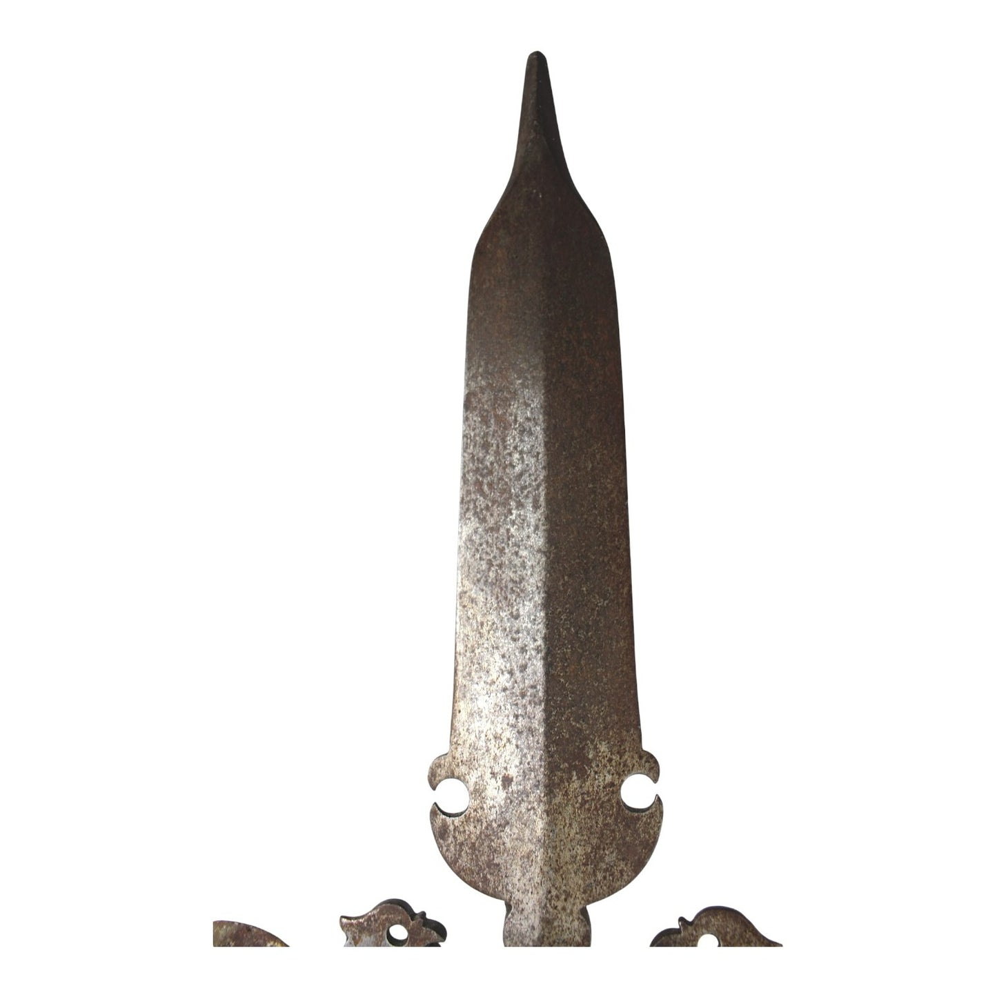 American Revolutionary War Fighting Halberd w/ Bird-Decorated Blade & Original Haft c1750 - 1770