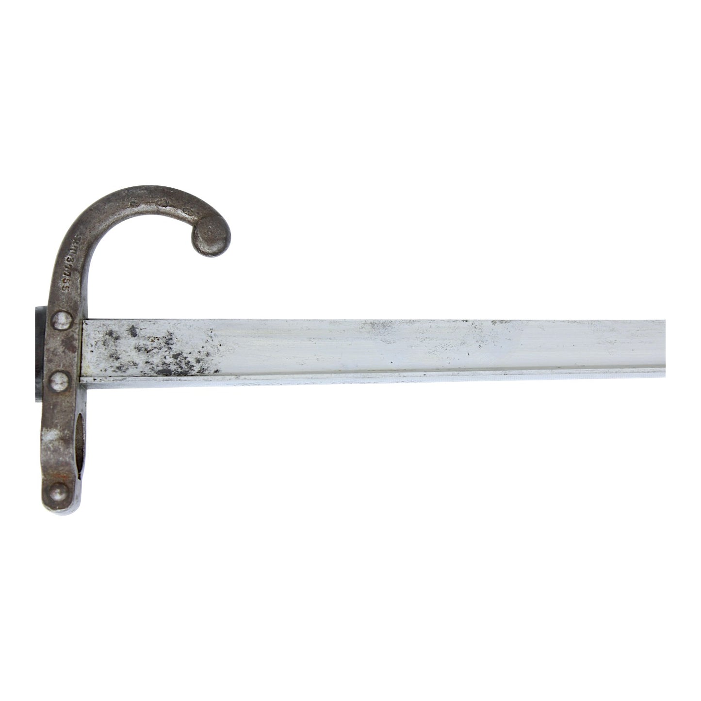 Franco-Prussian War French Model 1877 Gras Sword Bayonet with Scabbard