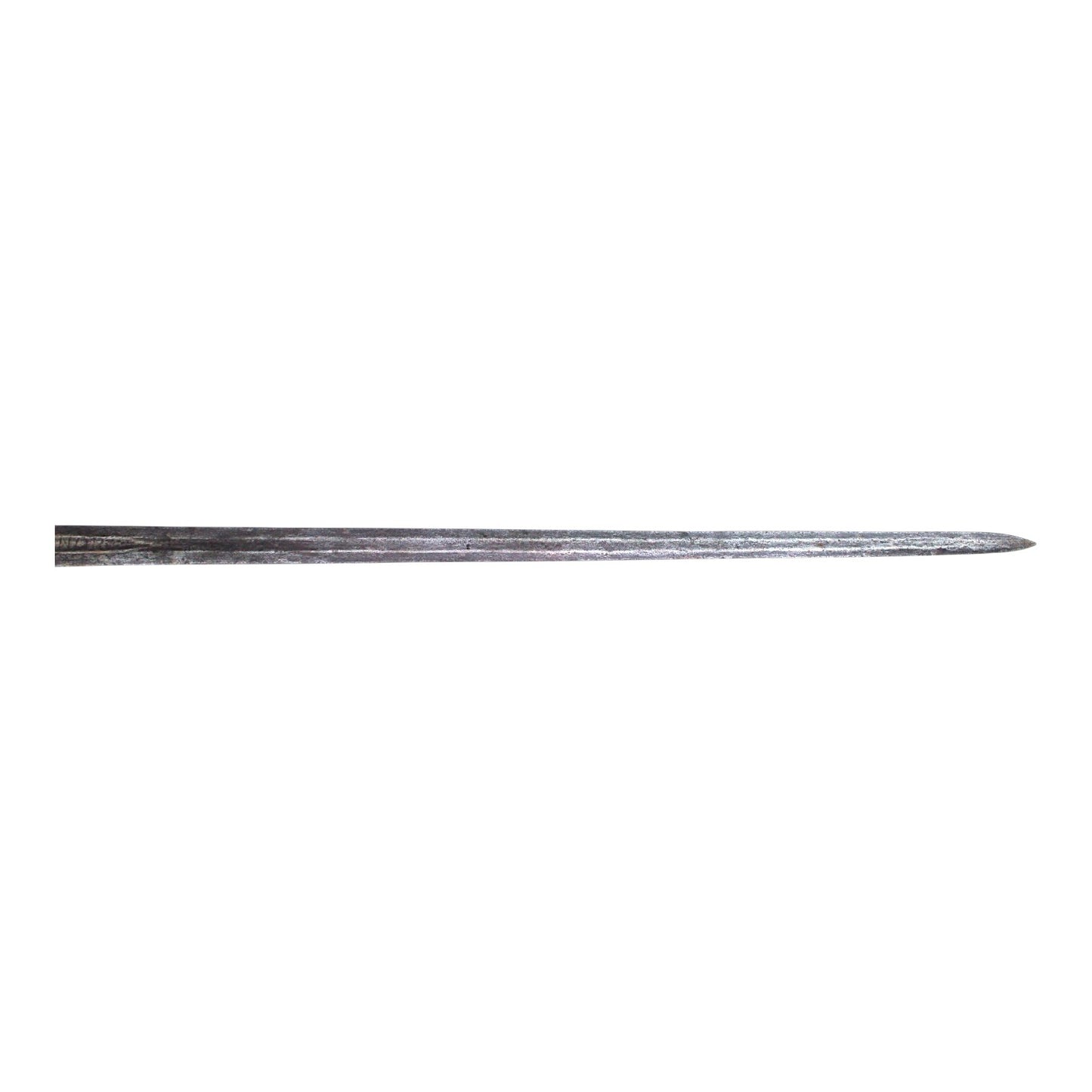 Spanish Conquistador Two-Handed Battle Sword with Double-Ring Guard & Latin Mottoes