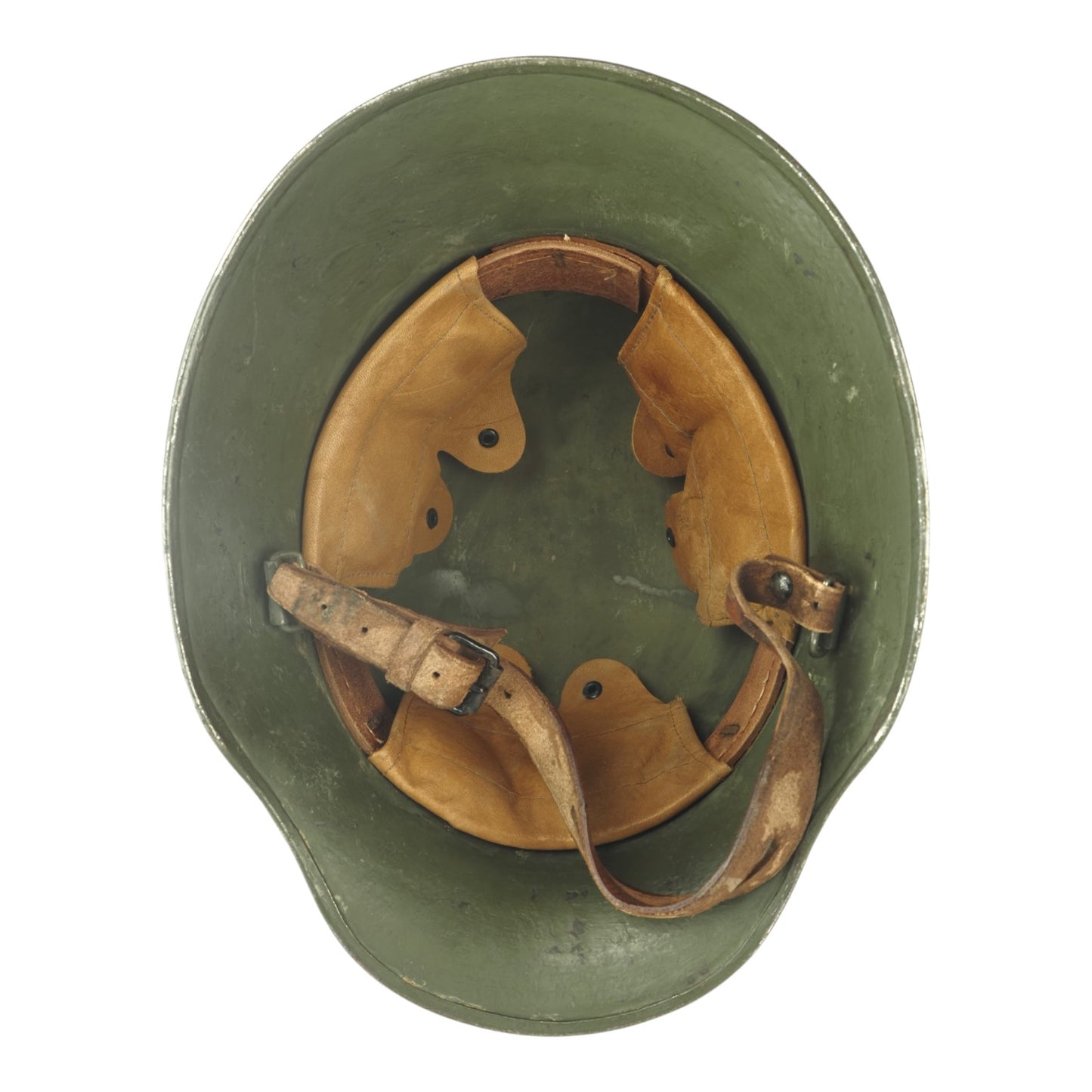 German WWI Transitional Finnish Kev Os 4 Helmet | Death’s Head Paint | Complete Liner & Chinstrap