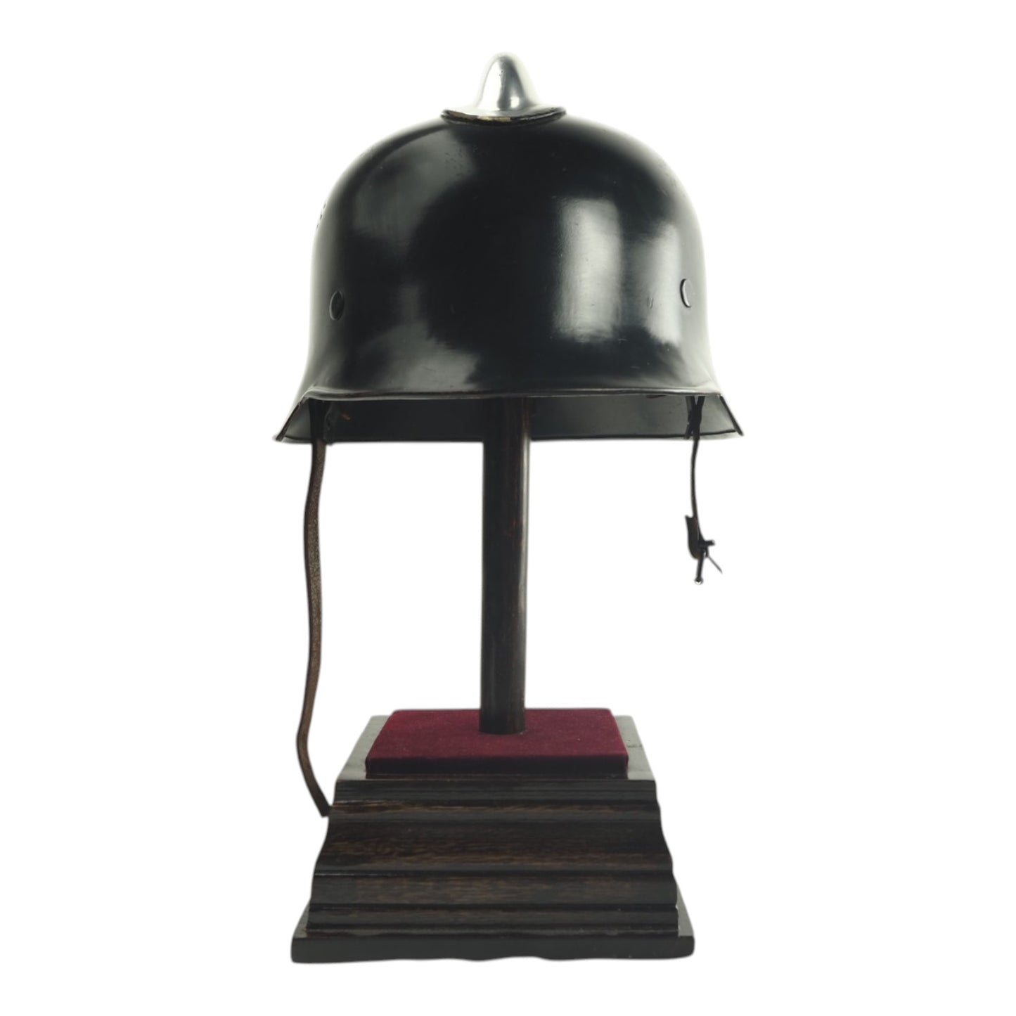German WWII Feuerwehr Grouping with M34 Square Dip Helmet, 40-Year Cross & Ausweis