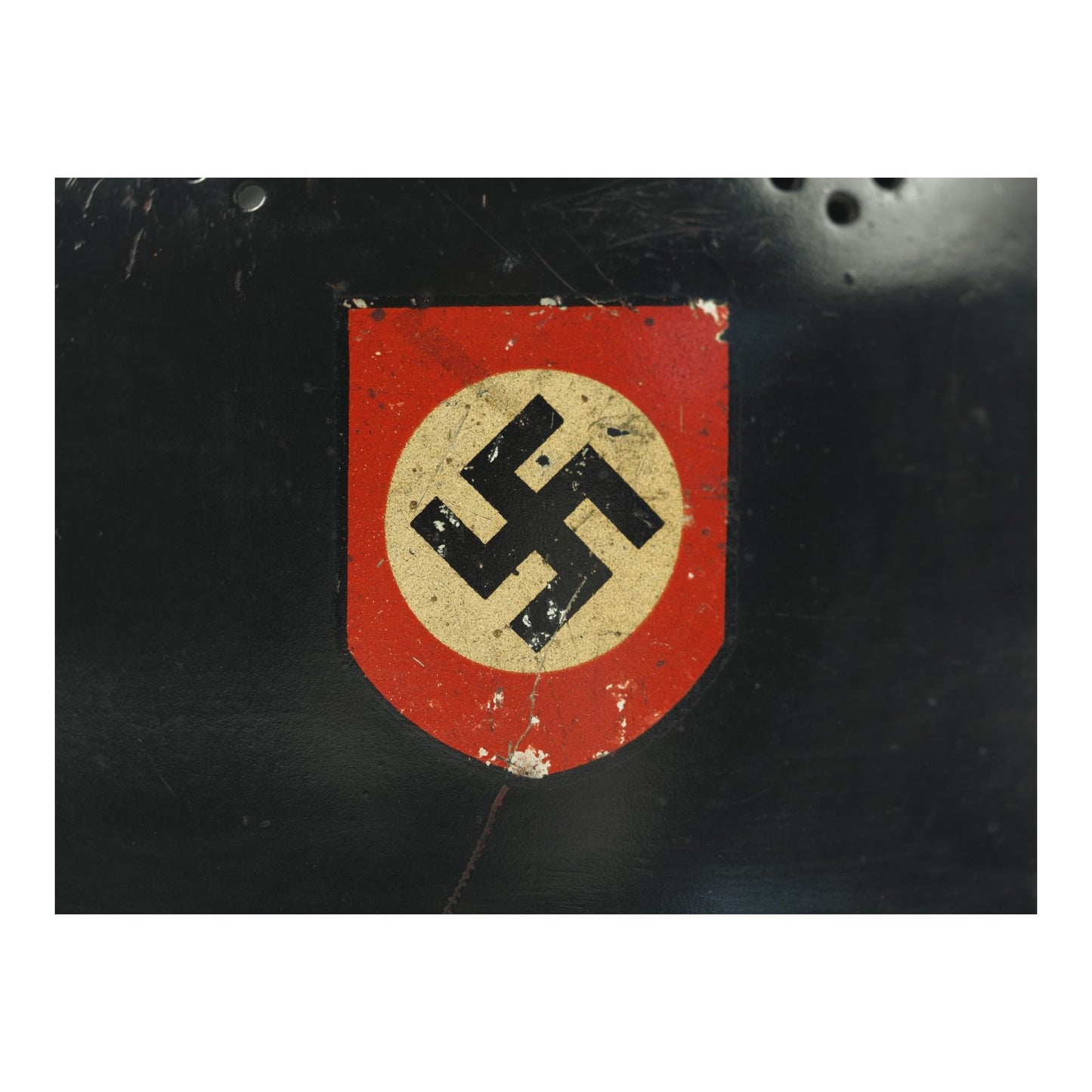 German WWII Feuerwehr Grouping with M34 Square Dip Helmet, 40-Year Cross & Ausweis