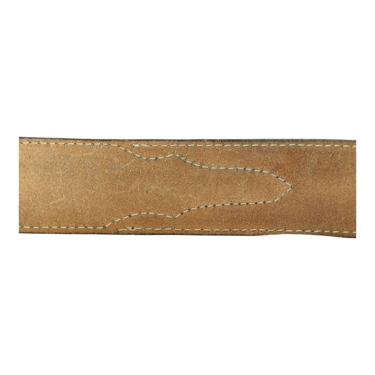 Tony Lama Belt with Sterling Silver Morgan Dollar Buckle by Silver State Silver Co.