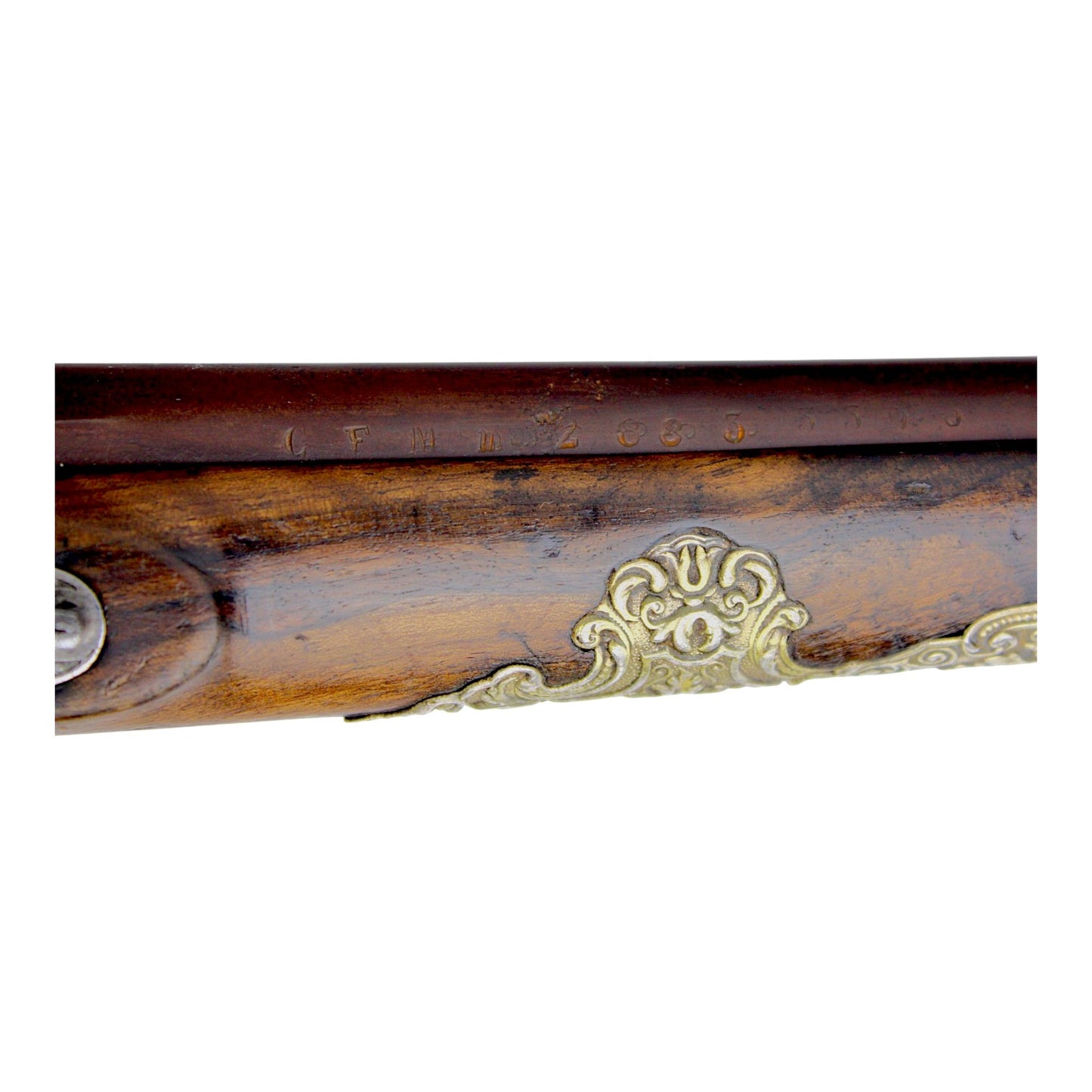 French Flintlock Pistol by Manceaux Paris with Silver Mounts, Sotheby’s Pair Reference