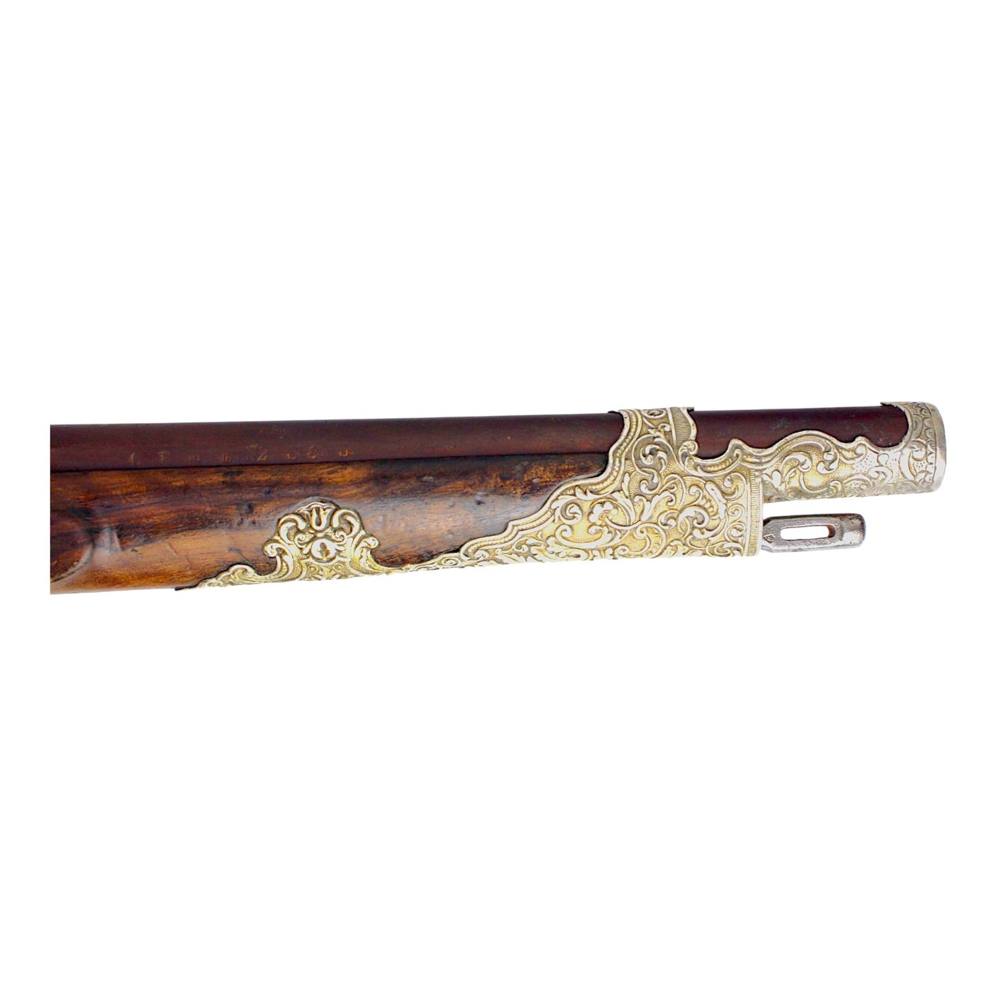 French Flintlock Pistol by Manceaux Paris with Silver Mounts, Sotheby’s Pair Reference
