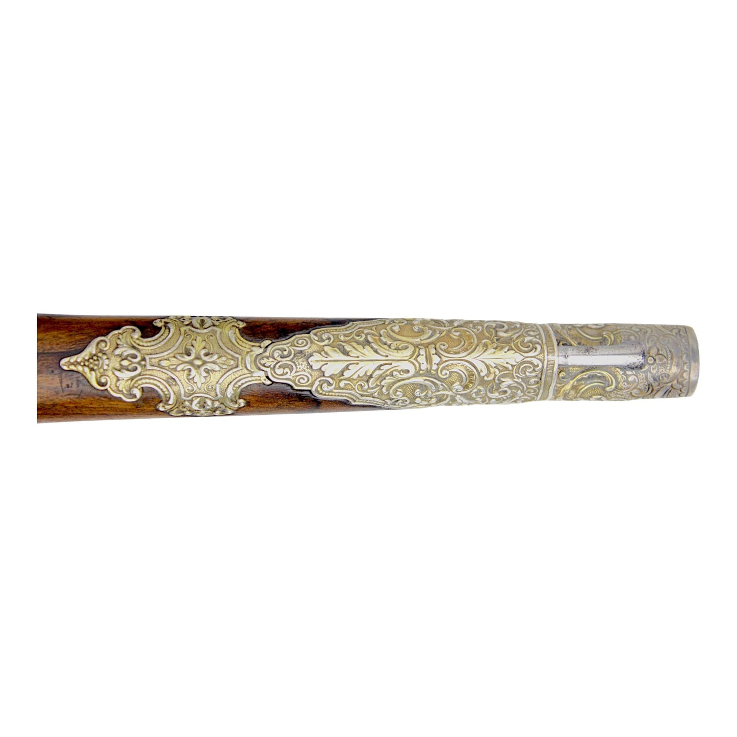 French Flintlock Pistol by Manceaux Paris with Silver Mounts, Sotheby’s Pair Reference