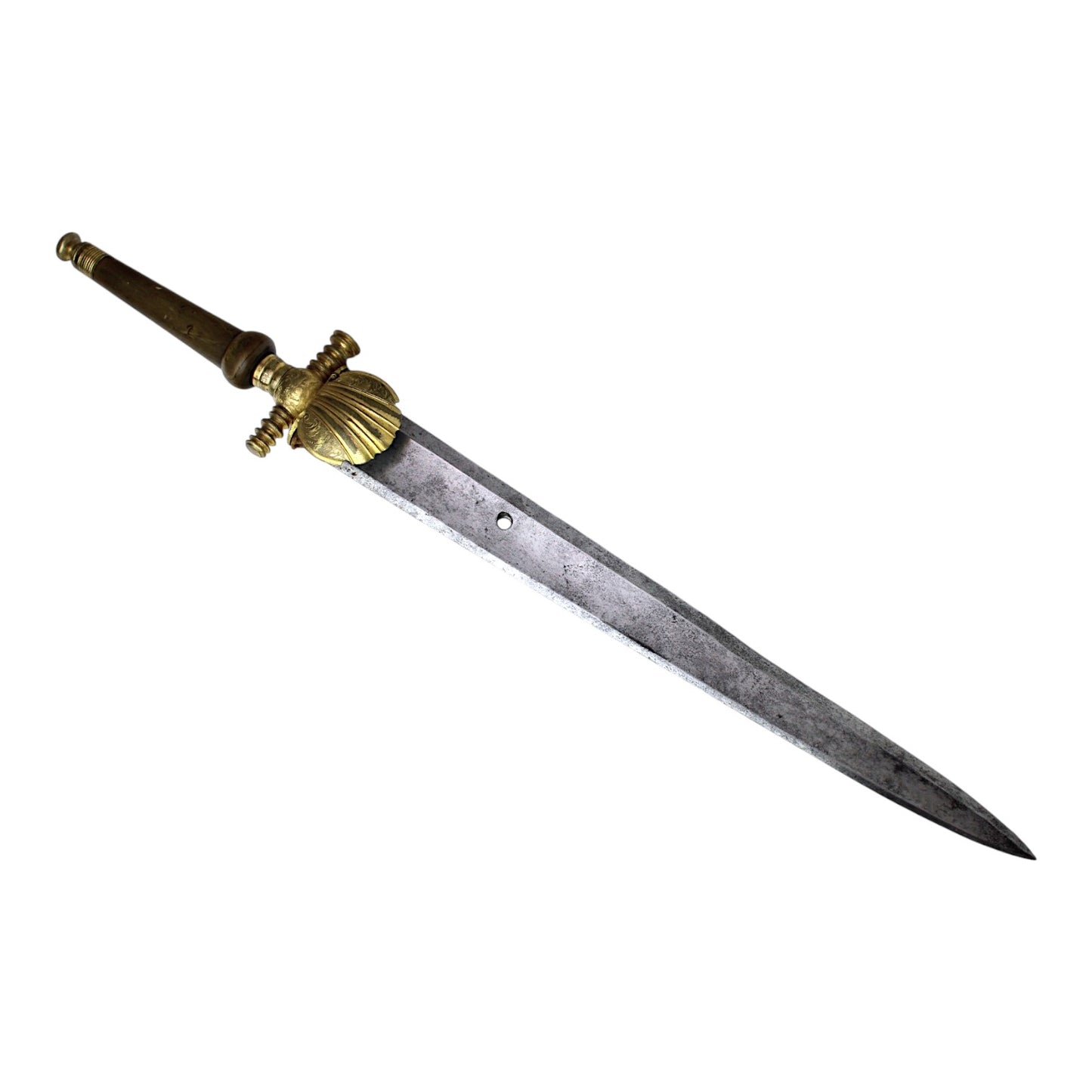 One-of-a-Kind American Revolutionary War Plug Bayonet w/ Sheath & RARE Leatherwork / Repair Tool Awl