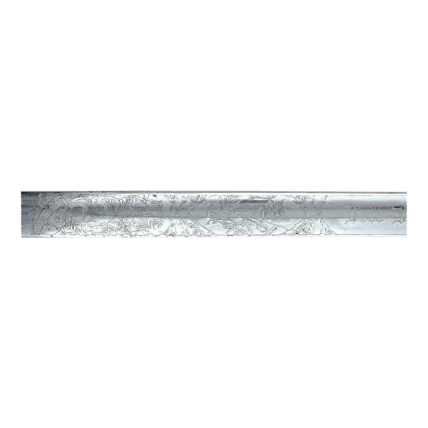 Prussian M1898 Cavalry Saber, Leib-Dragoner Regt. 24 Triple-Etched Blade & Portepee