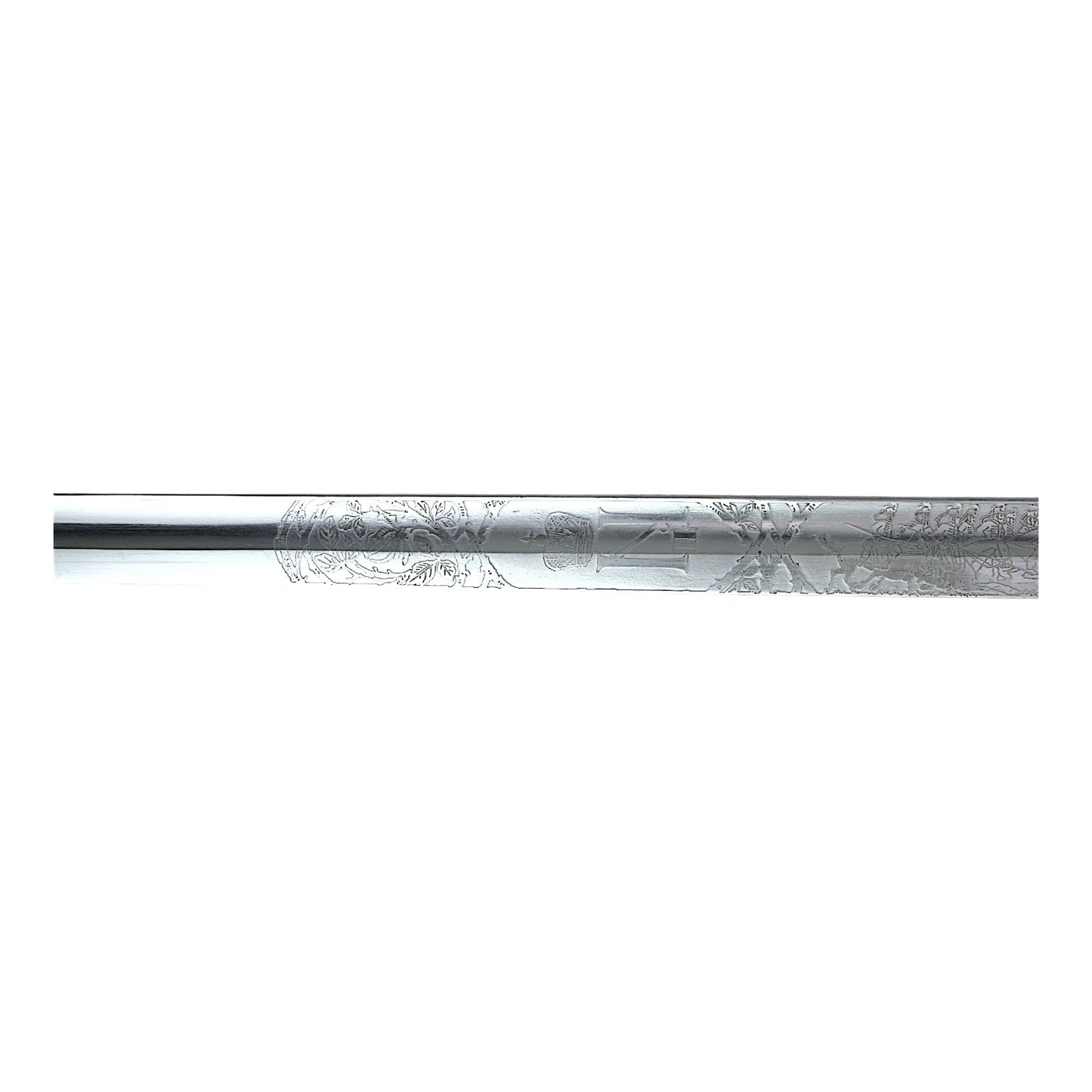 Prussian M1898 Cavalry Saber, Leib-Dragoner Regt. 24 Triple-Etched Blade & Portepee