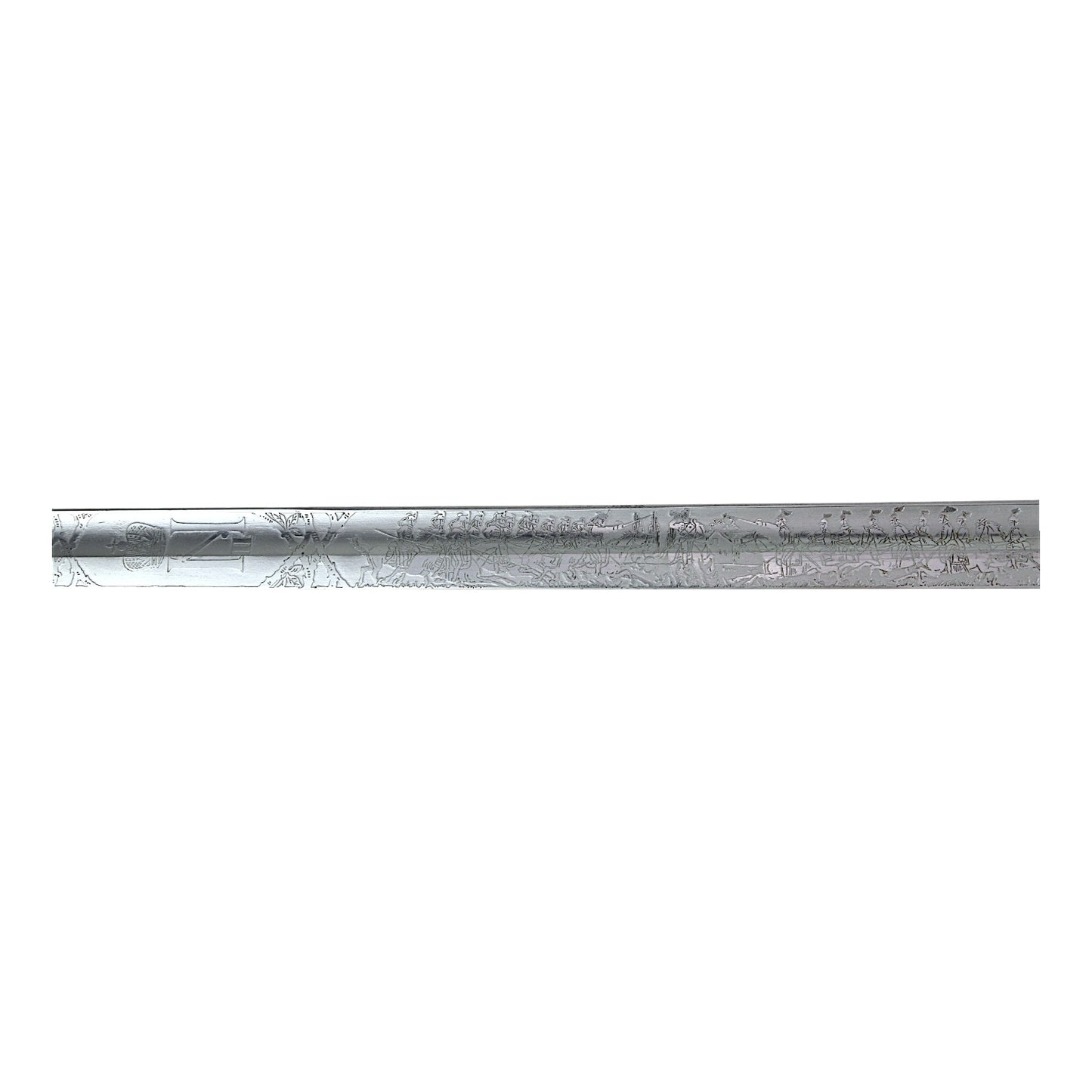 Prussian M1898 Cavalry Saber, Leib-Dragoner Regt. 24 Triple-Etched Blade & Portepee