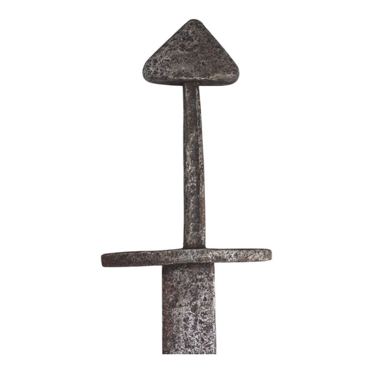 Scandinavian Viking Warrior Sword RARE Type 14 Falchion Style Blade Oakeshott Pommel | Circa 1000 AD