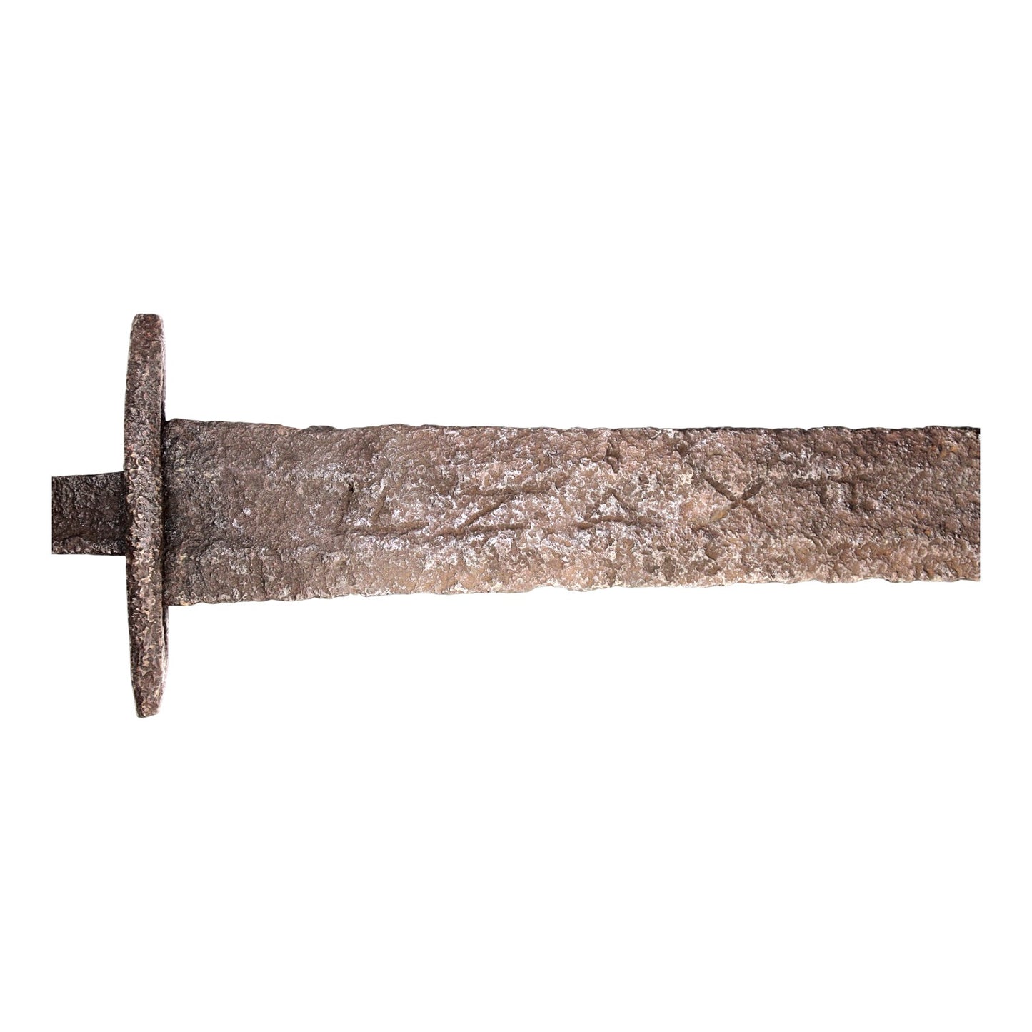 Viking or Crusader Sword est. 1000-1200 A.D. | Oakshott Pommel Style B1 & CG| Engraved Fuller!